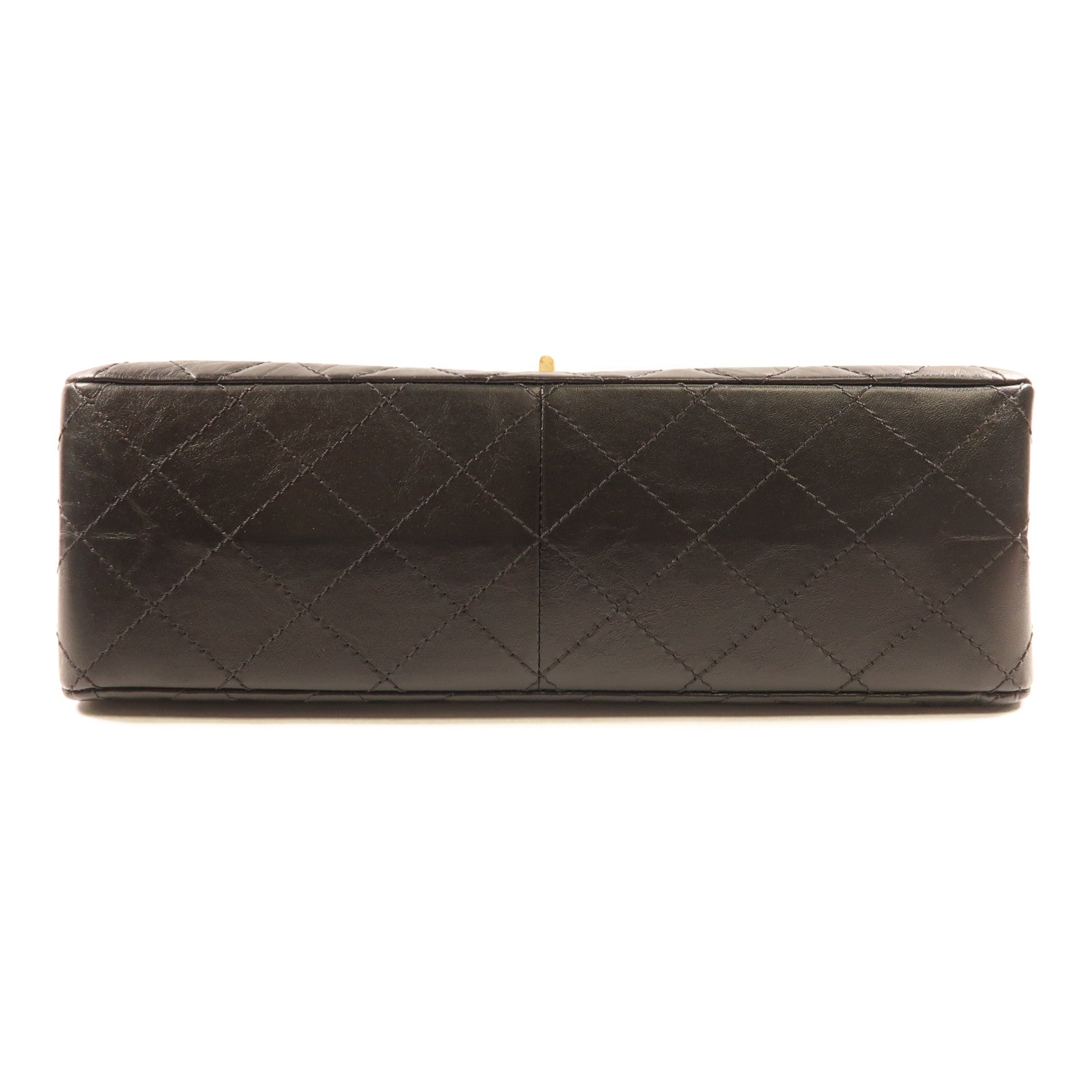 CHANEL 牛皮皮革2.55金扣鏈帶肩背袋