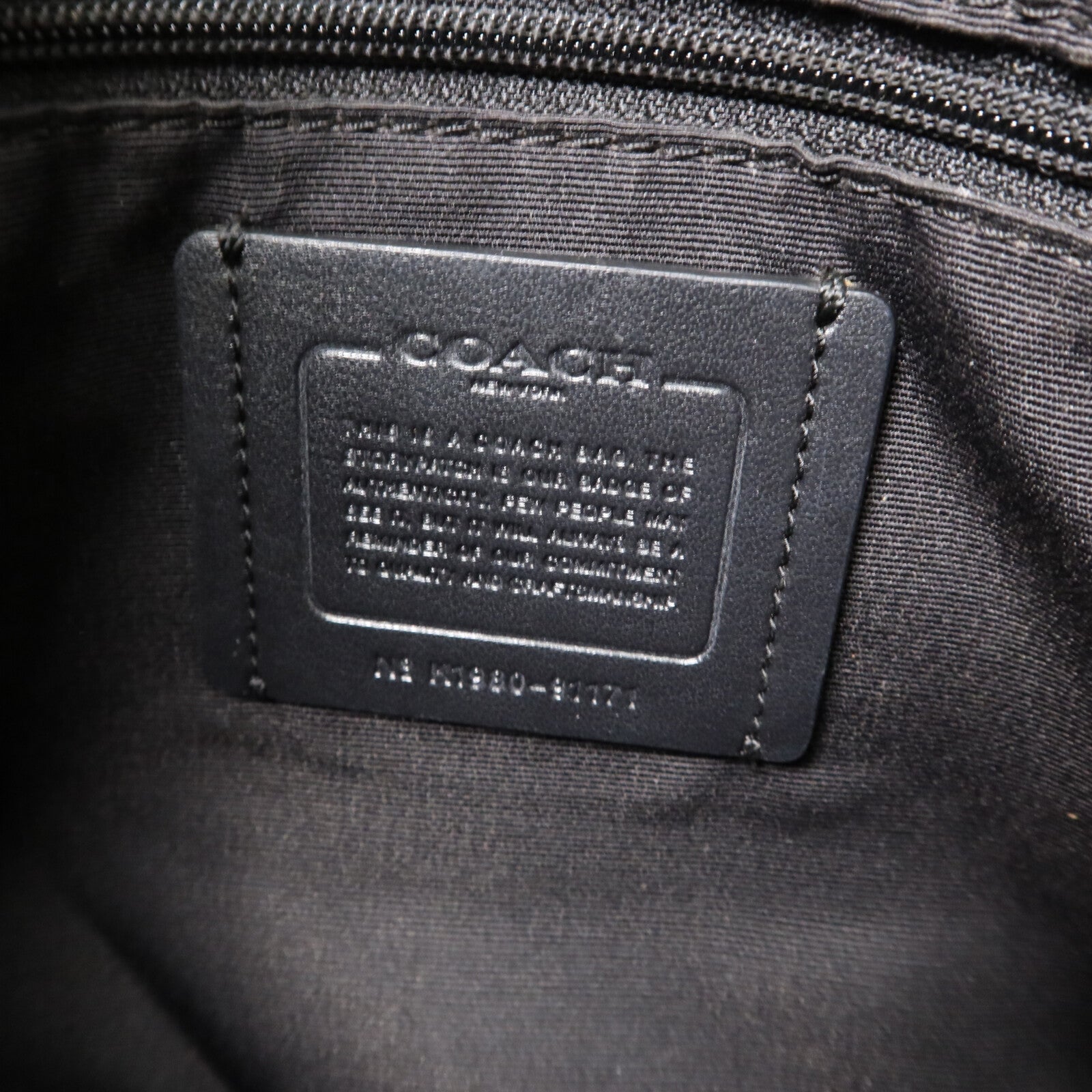 COACH 牛皮皮革2 Way Shoulder手挽肩背兩用袋