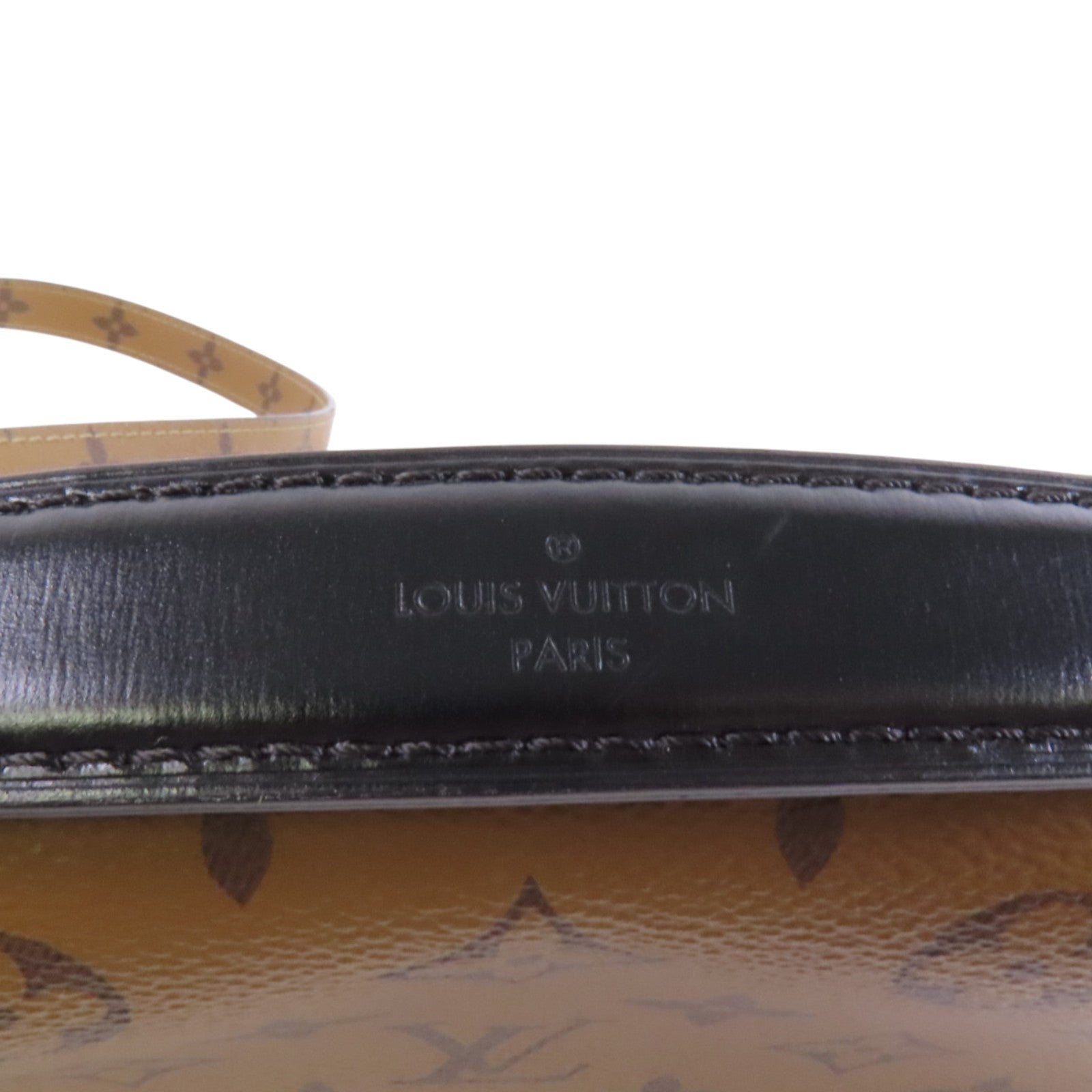 LOUIS VUITTON Monogram Reverse Pochette Metis金扣手挽肩背兩用袋