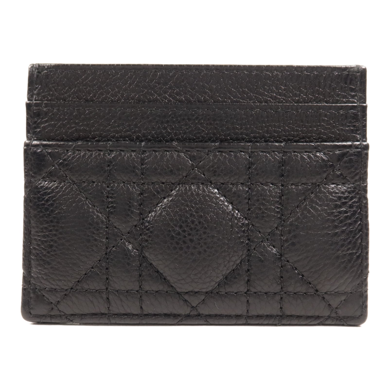 Dior 【萬聖節商品】牛皮皮革Caro Freesia金扣卡片套