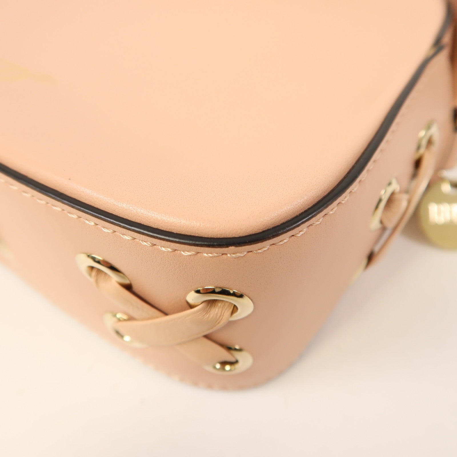 Valentino 牛皮皮革Shoulder Bag肩背袋粉紅色