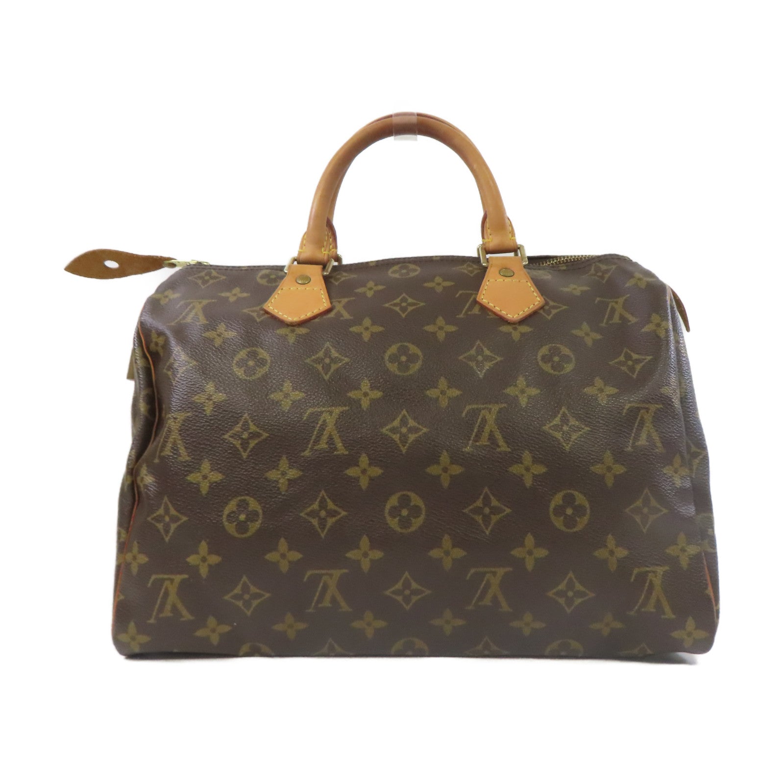 LOUIS VUITTON 【激減優惠】Monogram Speedy 30金扣手挽袋啡色