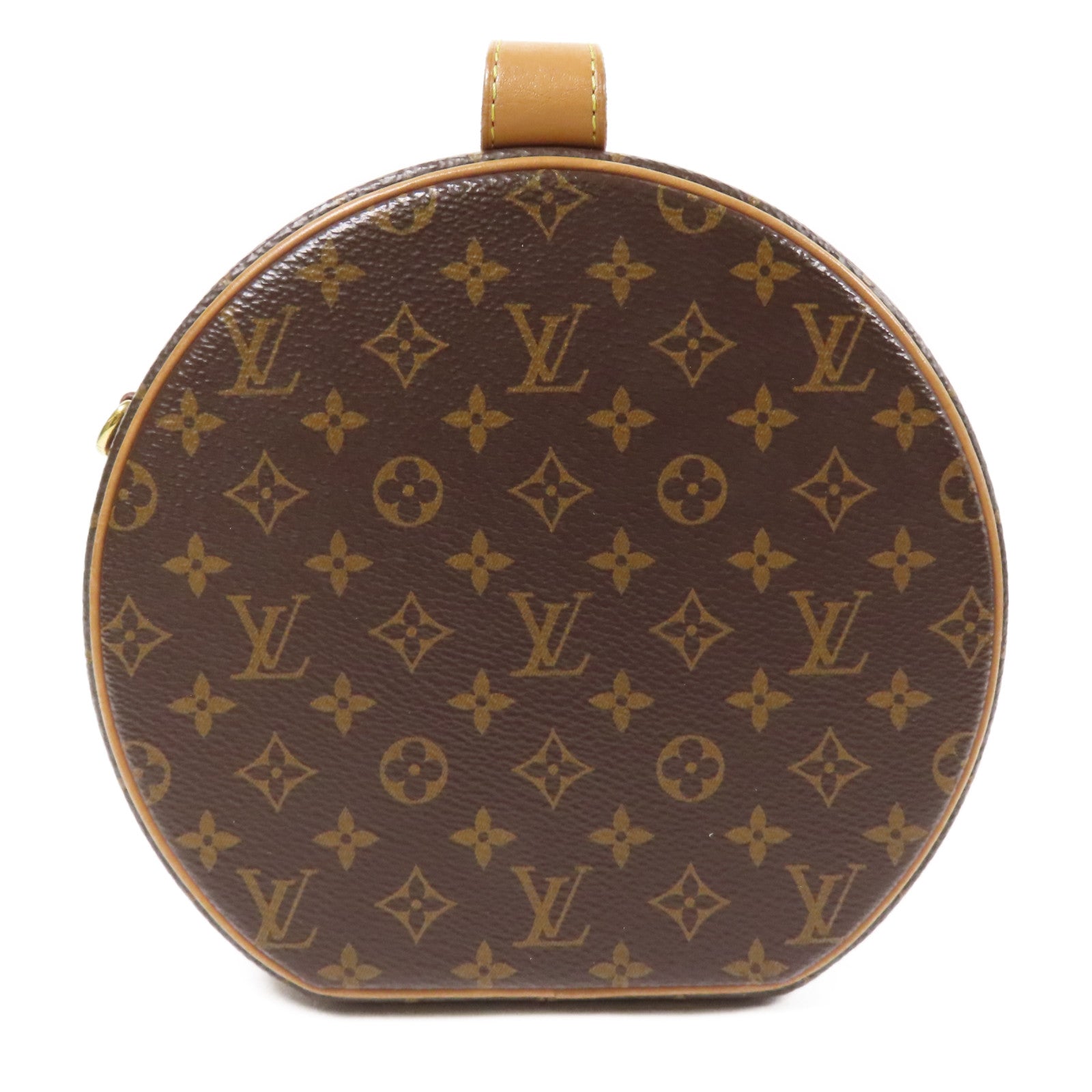 LOUIS VUITTON Monogram Petite Boite Chapeau金扣手挽肩背兩用袋