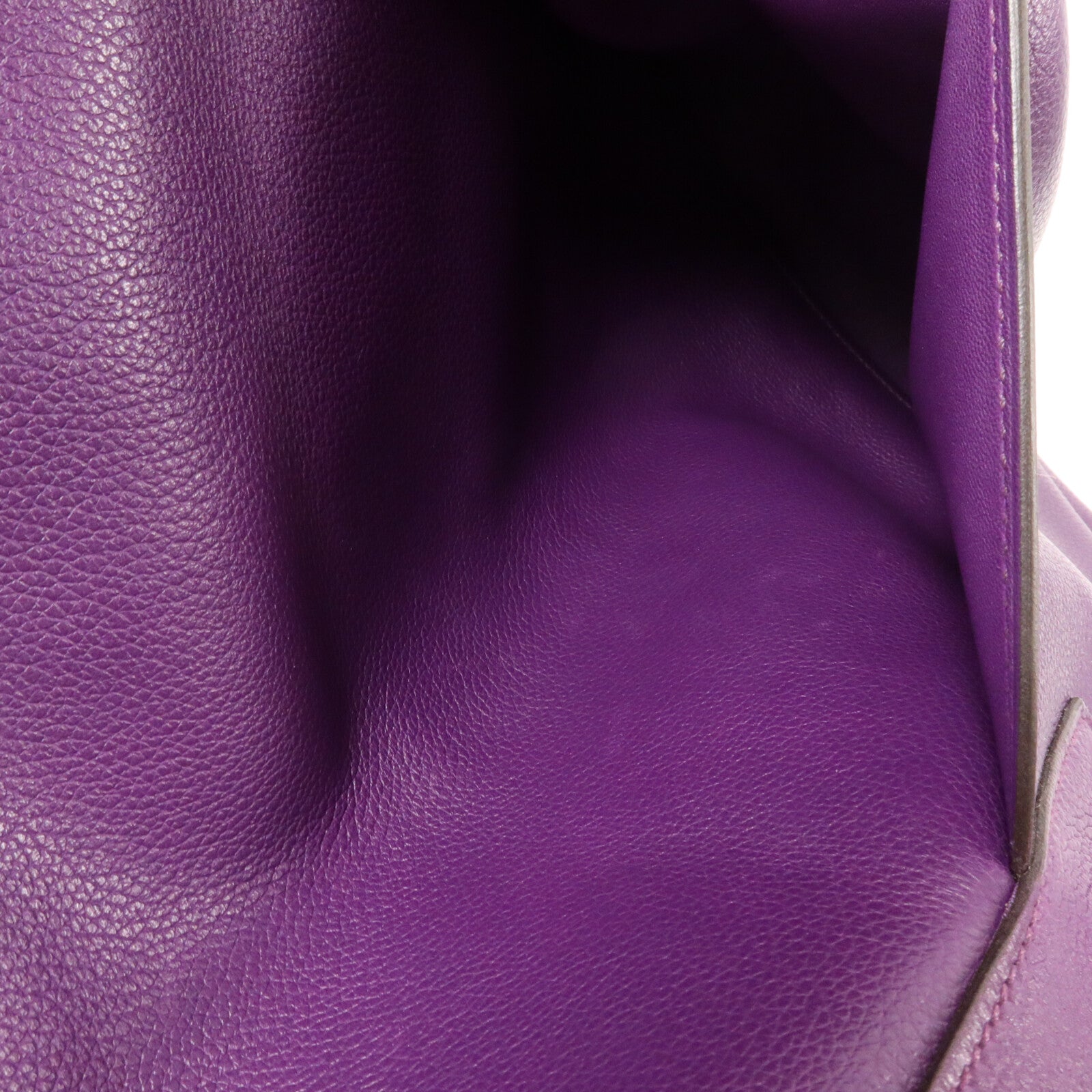 HERMES Evercolor皮革Plitplat Clutch手拿包Anemone