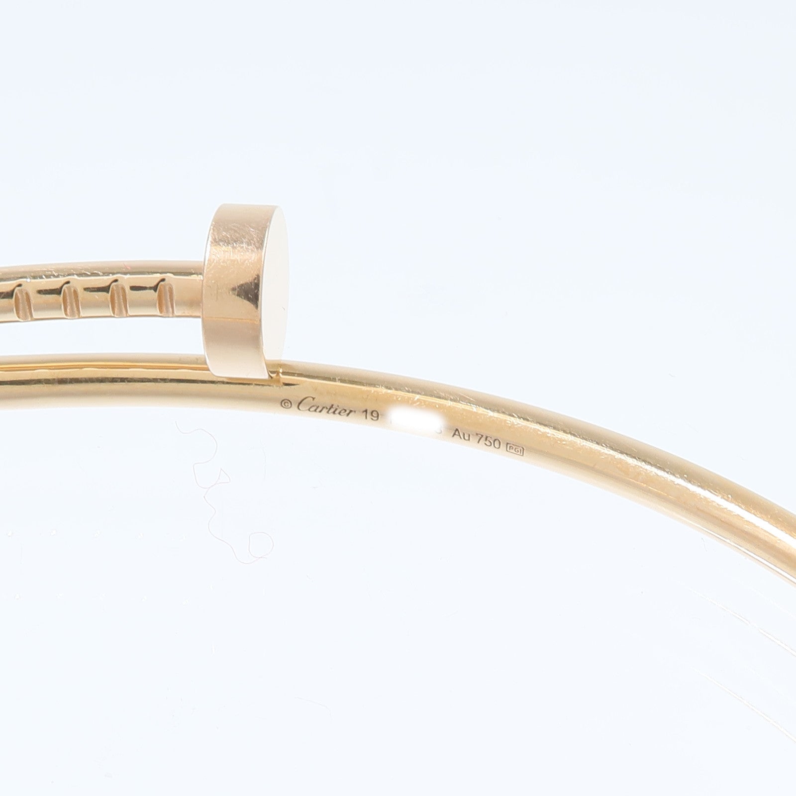CARTIER 18K玫瑰金Juste Un Clou Bracelet手鏈