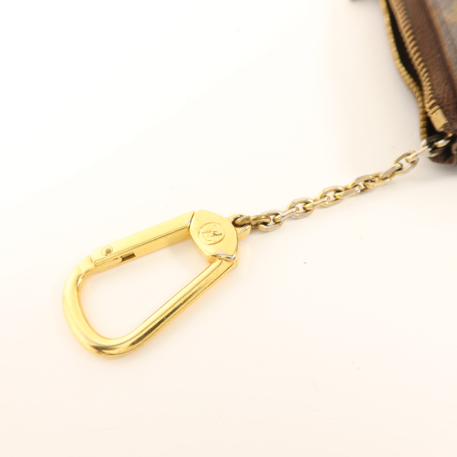 LOUIS VUITTON Monogram Key Pouch金扣鎖匙包