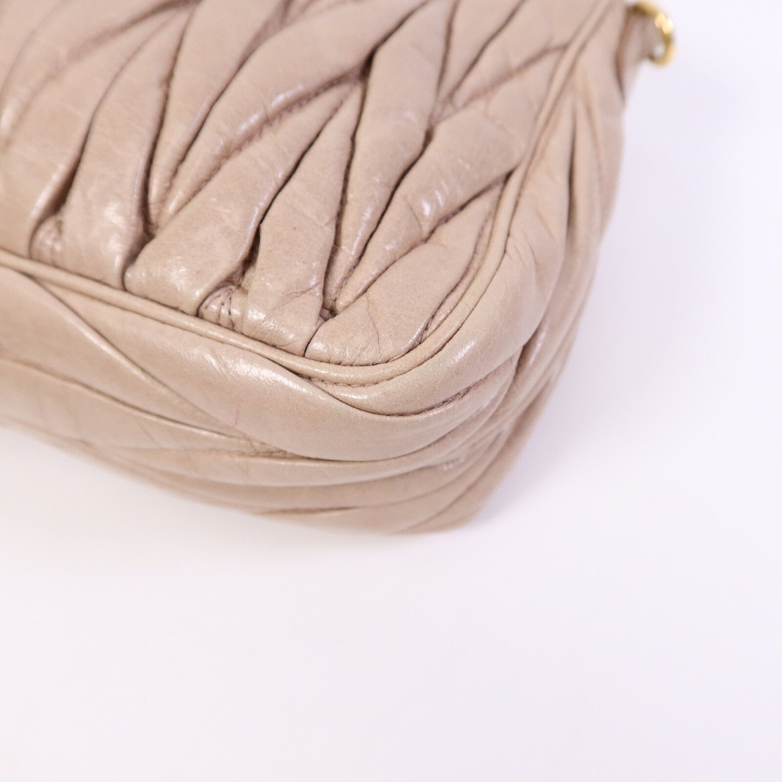 Miu Miu 牛皮皮革Shoulder Bag肩背袋