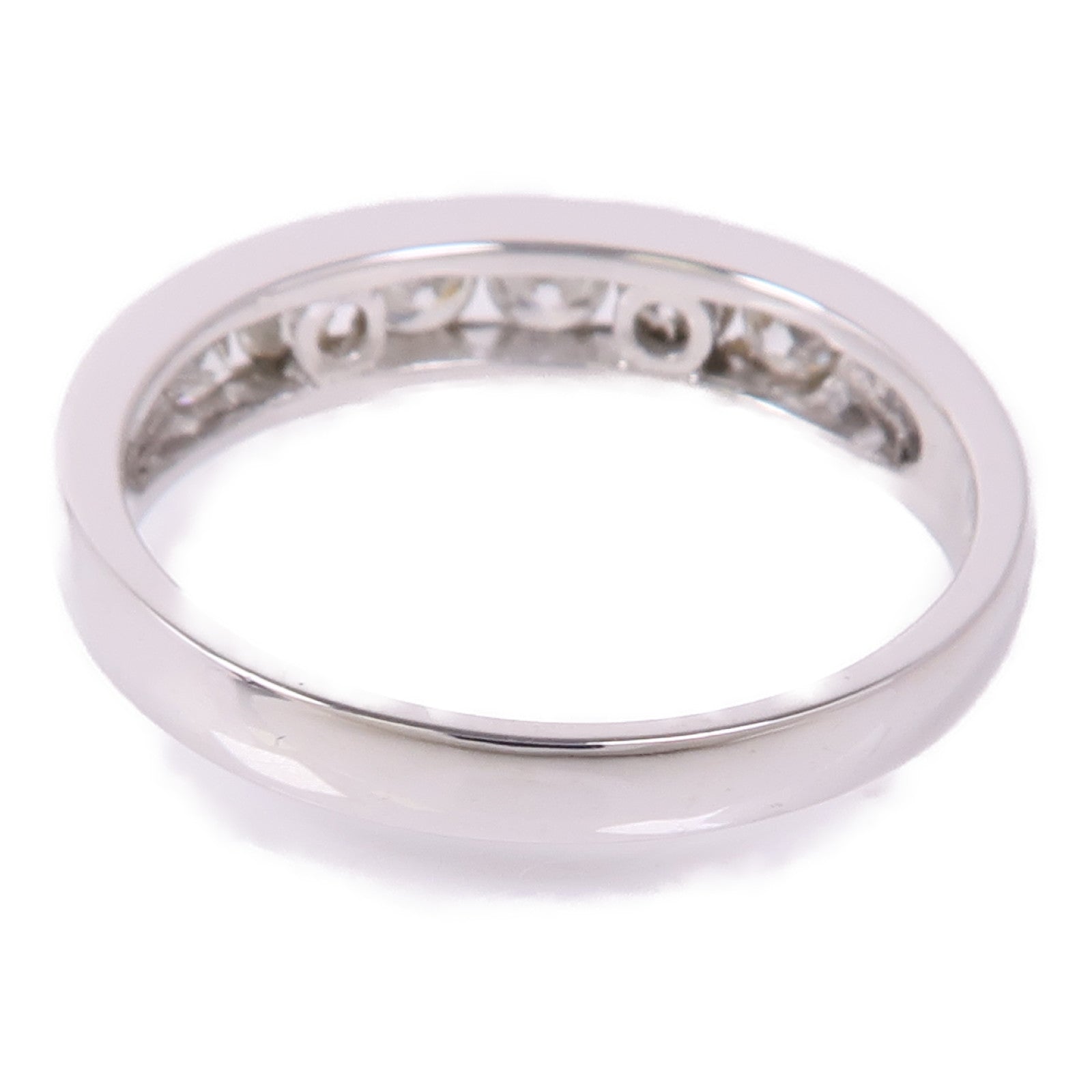 JEWELRY Diamond Ring 18K White Gold US#6