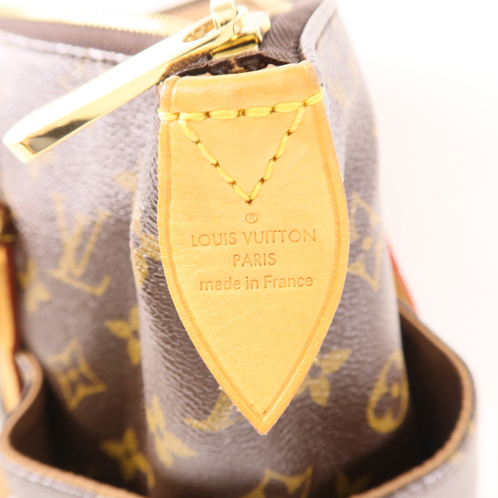 LOUIS VUITTON LV GHW Totally MM Shoulder Tote Bag M56689 Monogram Brown