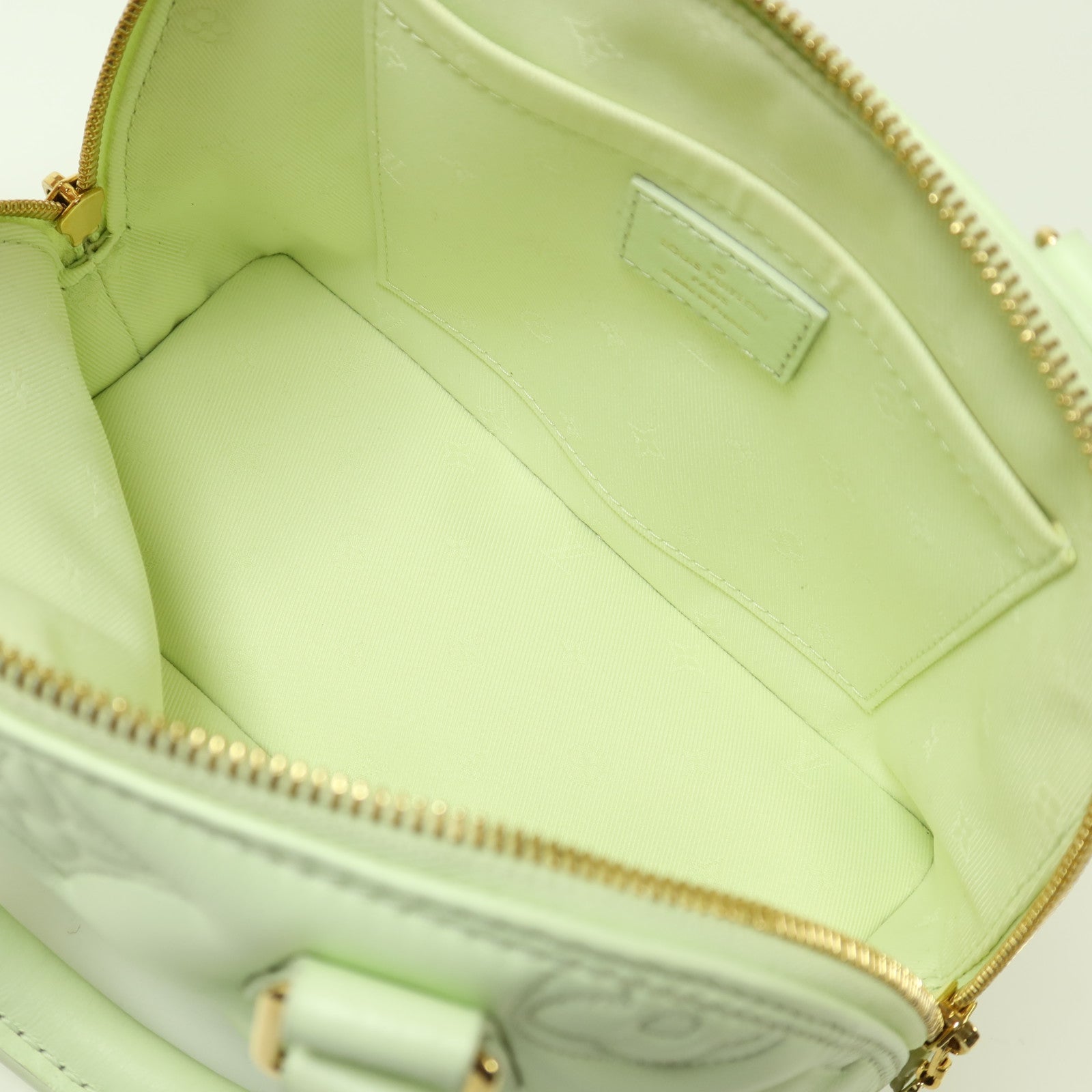 LOUIS VUITTON Bubblegram Alma BB金扣手挽肩背兩用袋