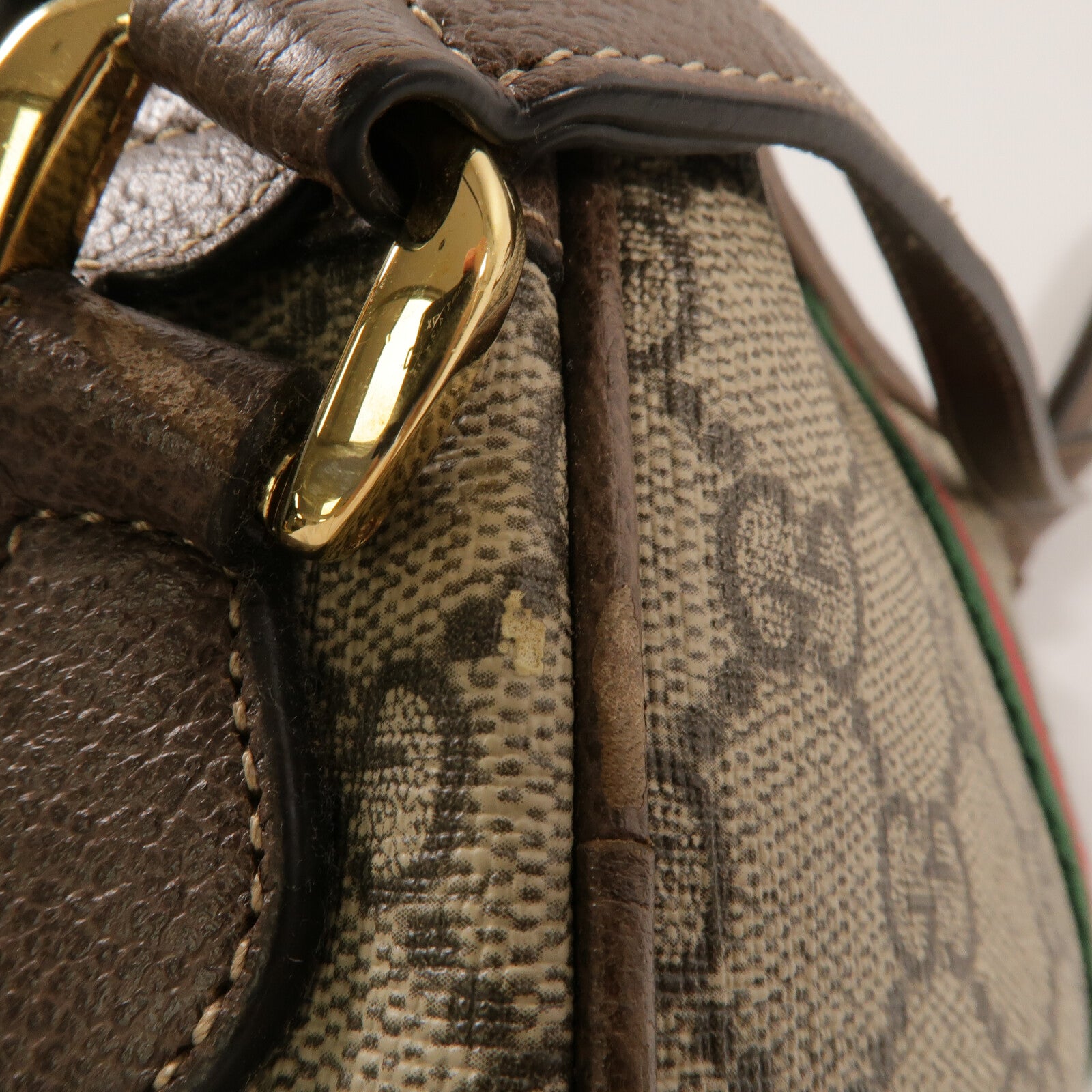 GUCCI 塗層帆布Ophidia Mini肩背袋