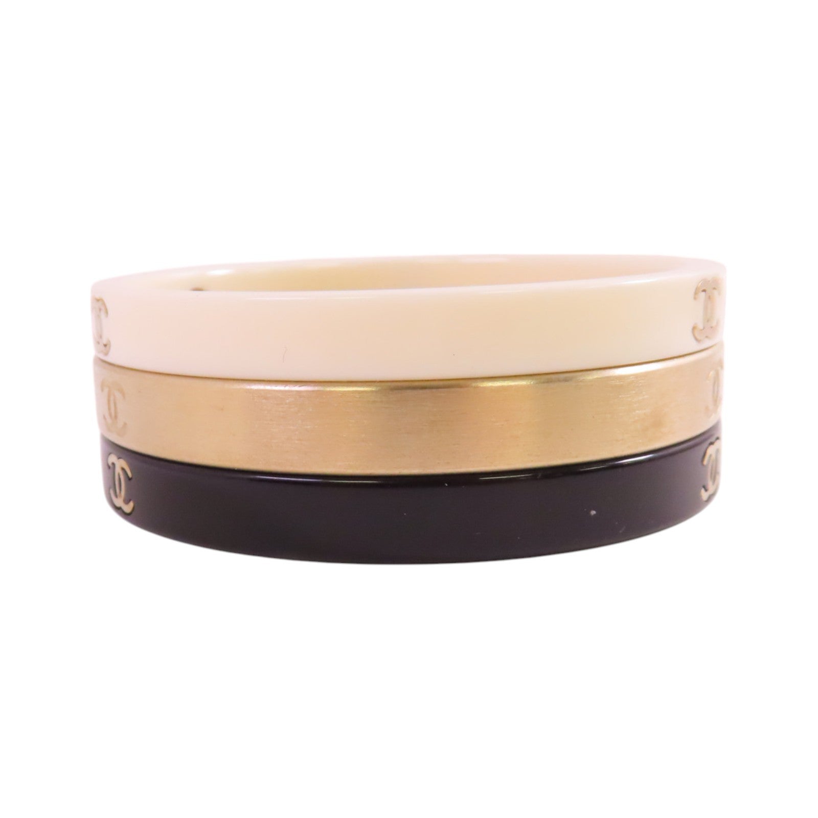 CHANEL 金屬/PVC Bangle手鐲