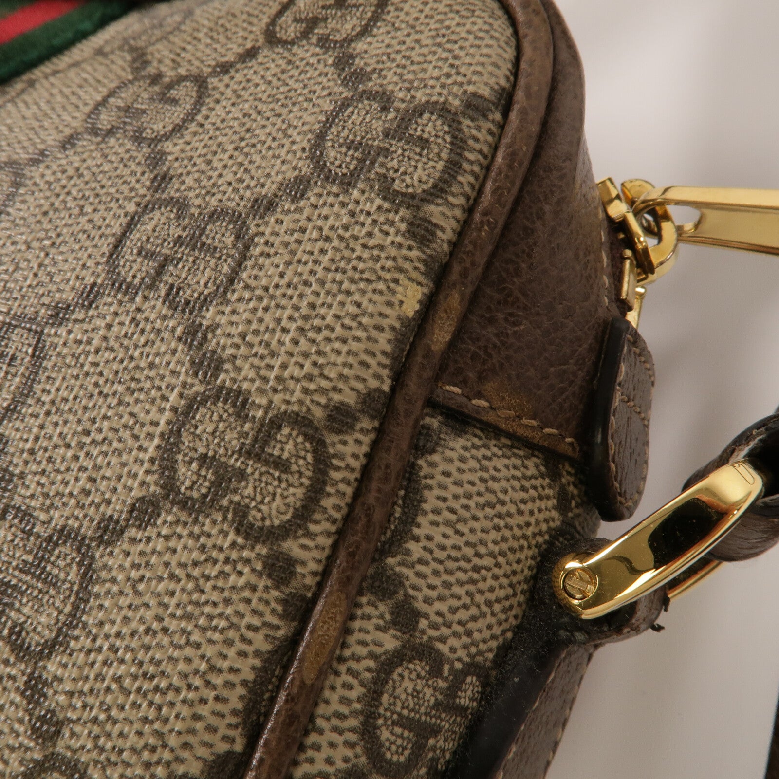 GUCCI 塗層帆布Ophidia Mini肩背袋
