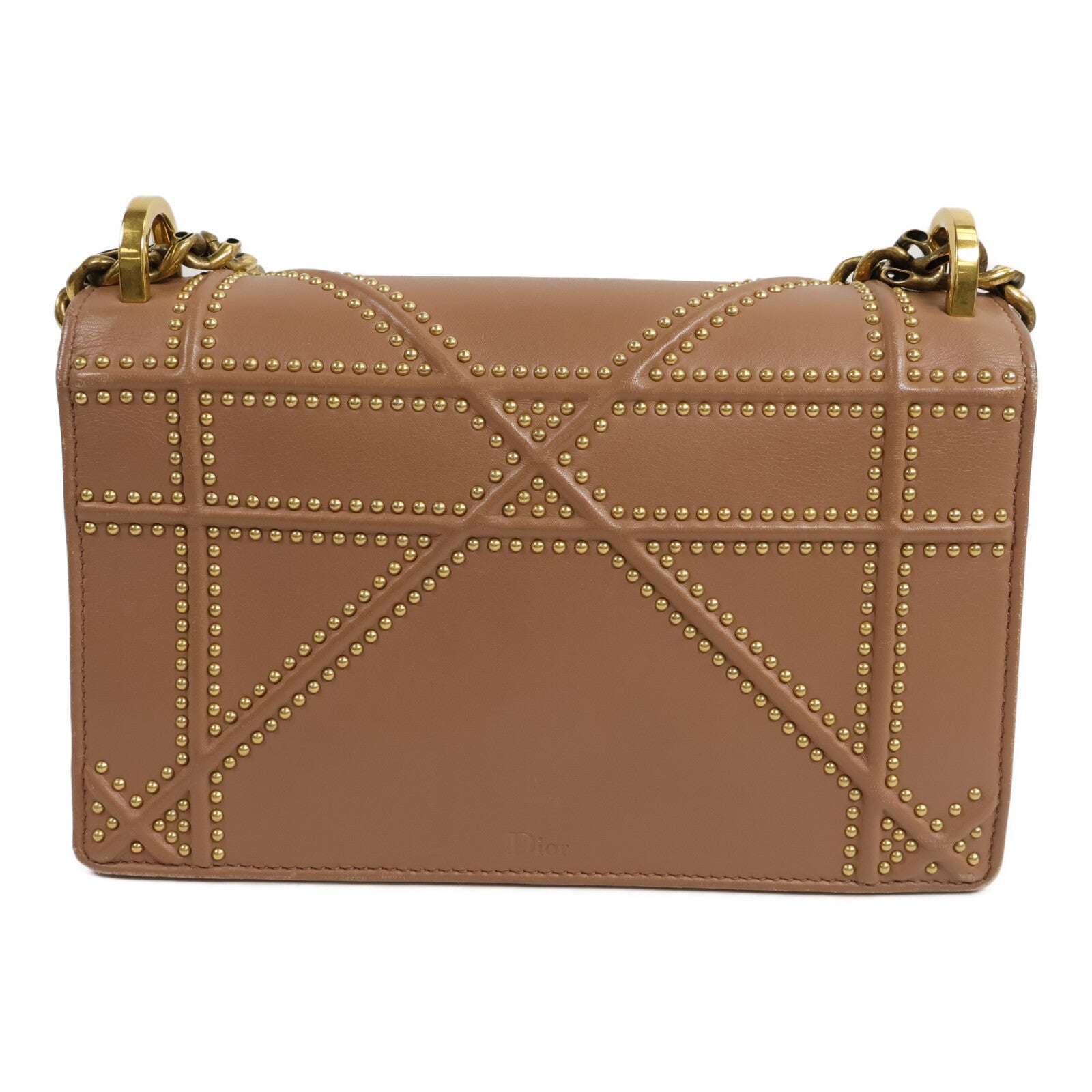Dior 牛皮皮革Shoulder Bag鏈帶肩背袋
