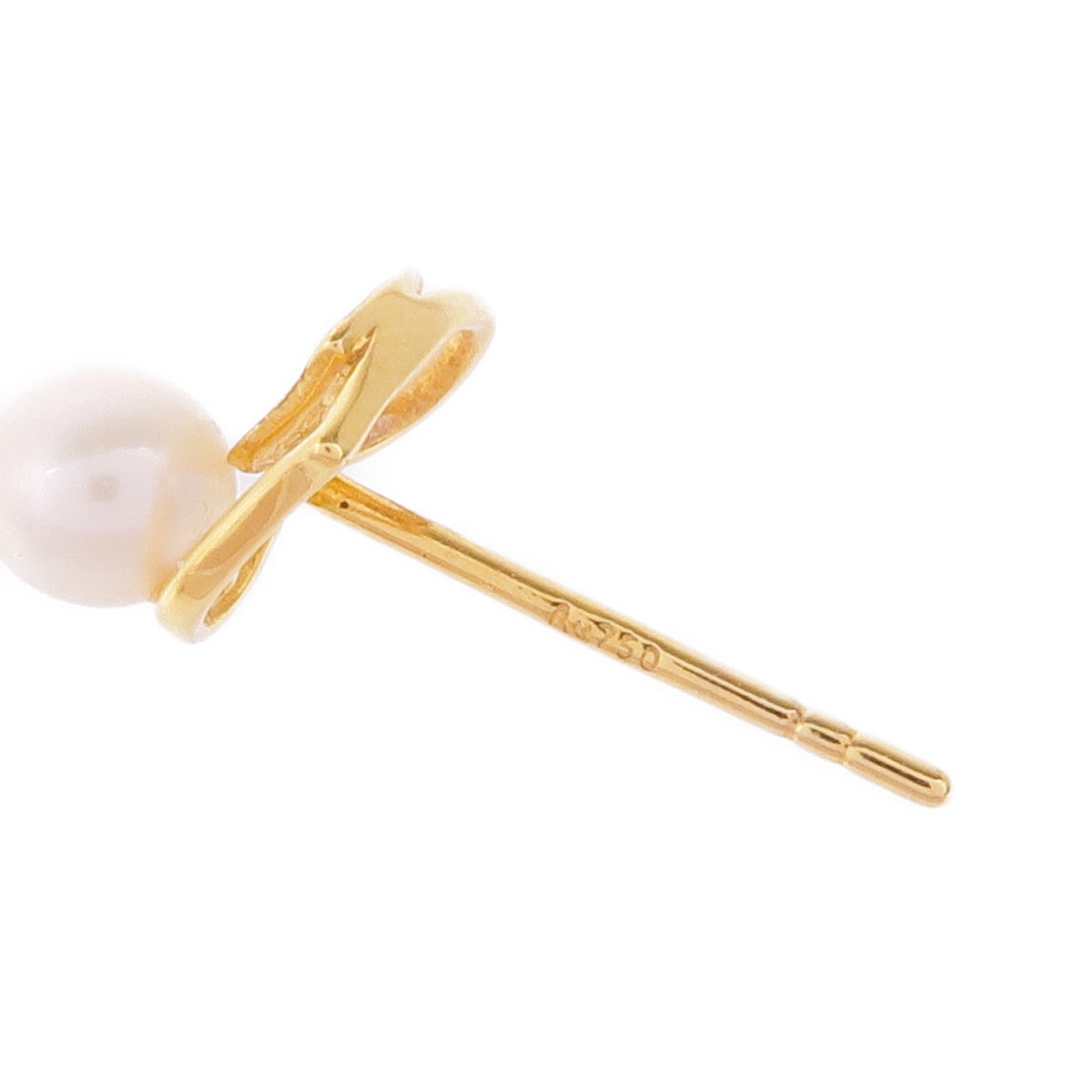 JEWELRY 【激減優惠】18K黃金Pearl Earrigns珍珠耳環