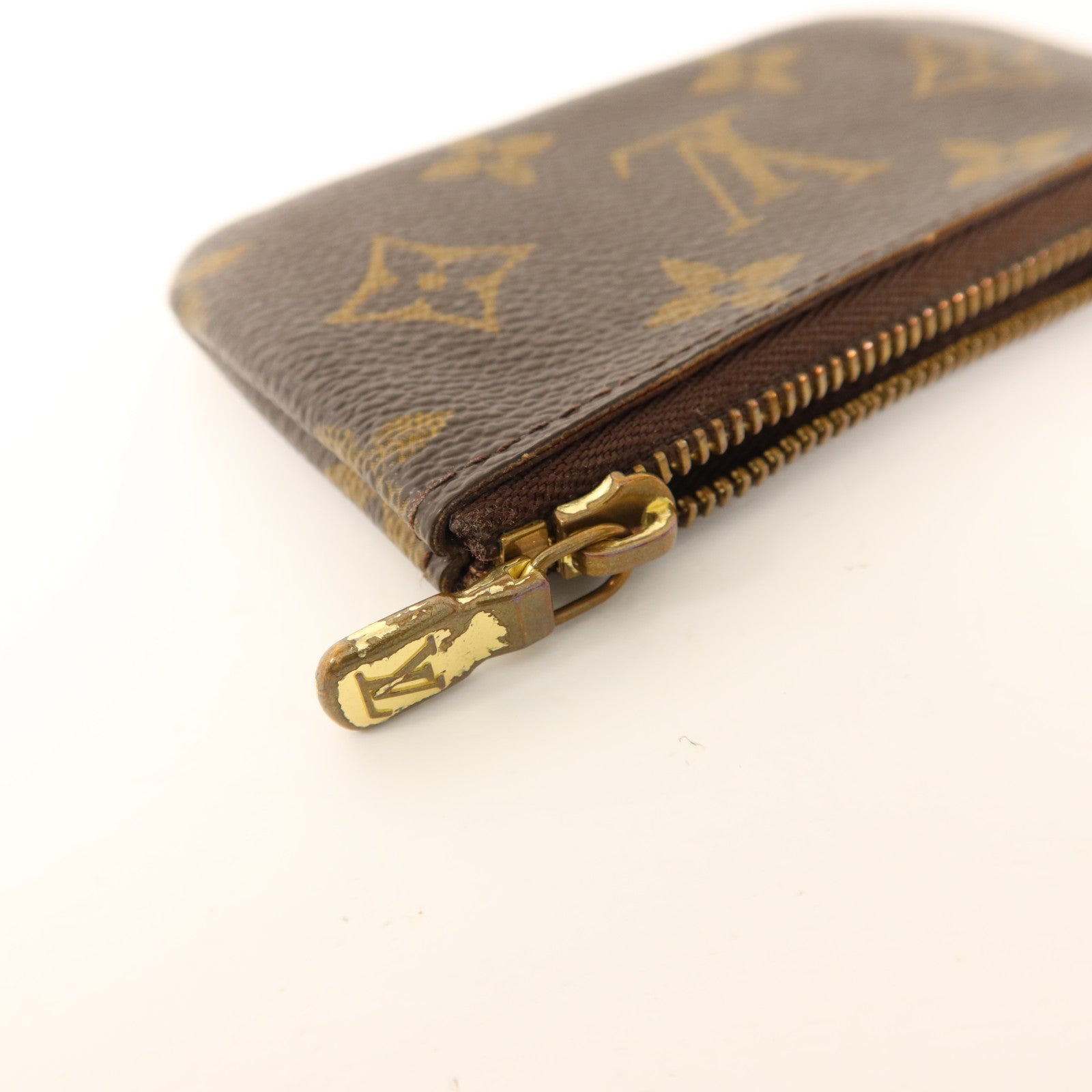 LOUIS VUITTON Monogram Key Pouch金扣鎖匙包