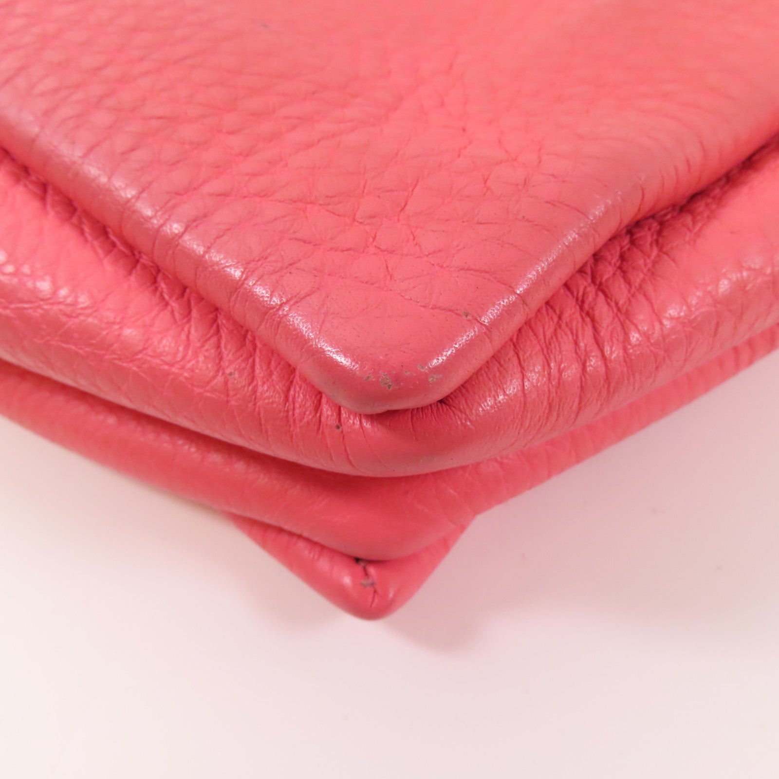 Valentino 【激減優惠】牛皮皮革Chain Shoulder Bag金扣鏈帶肩背袋