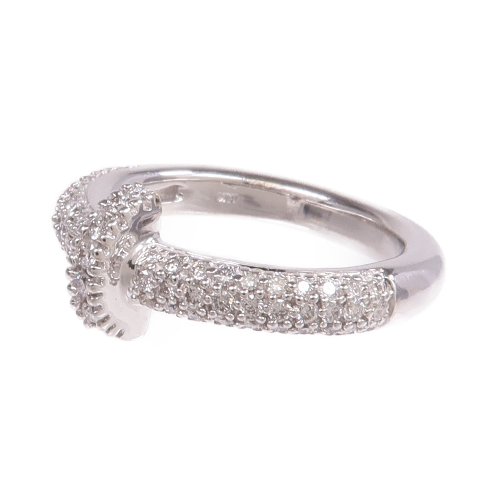 JEWELRY 【激減優惠】18K白金Diamond Ring鑽石戒指US#5