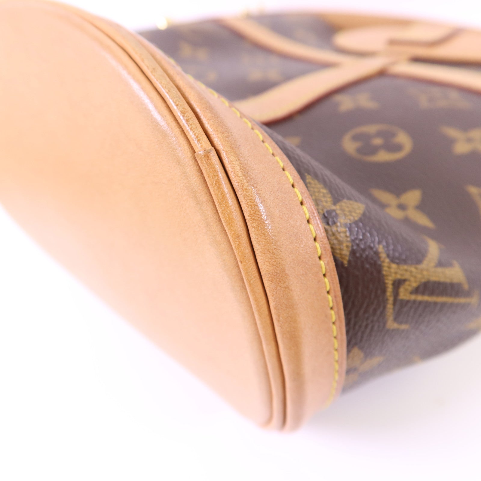 LOUIS VUITTON Monogram Duffle金扣手挽肩背兩用袋棕色