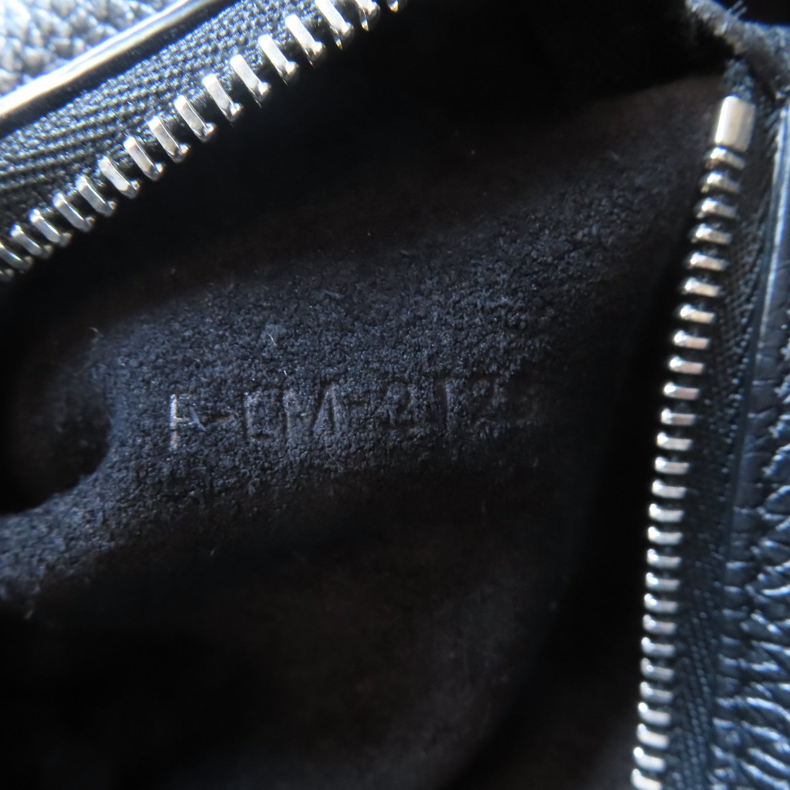 CELINE 牛皮皮革Shoulder Bag銀扣手挽肩背兩用袋黑色