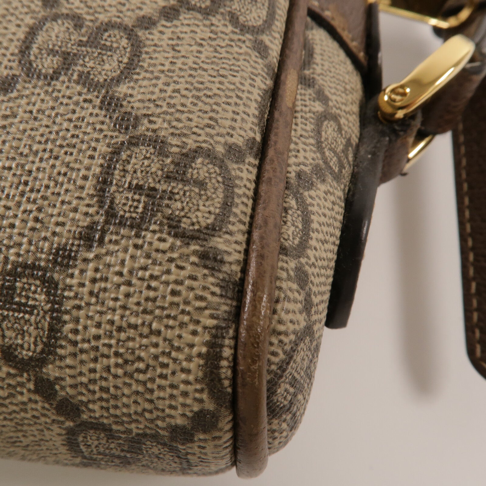 GUCCI 塗層帆布Ophidia Mini肩背袋