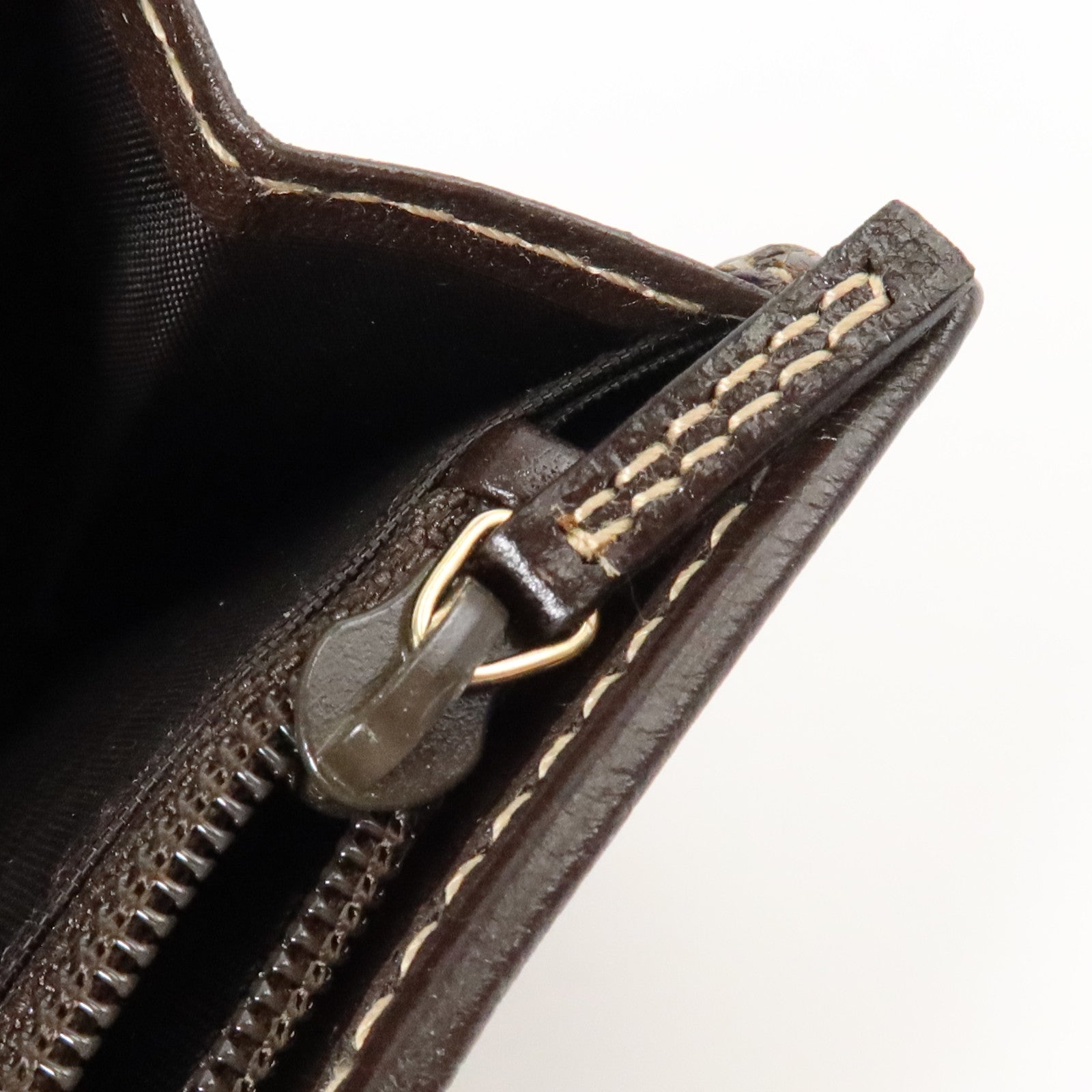 GUCCI 塗層帆布Long Wallet金扣長錢包