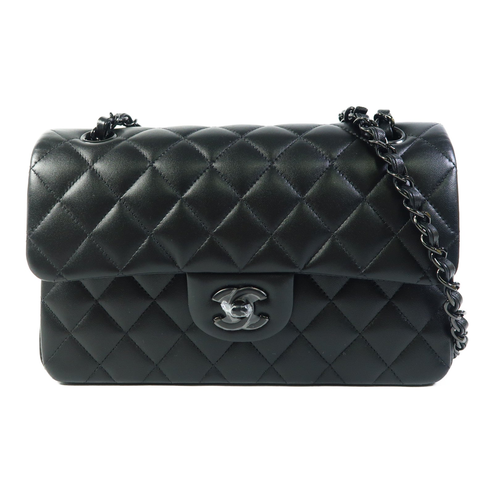 CHANEL 【激減優惠】羊皮皮革Classic 23鏈帶肩背袋