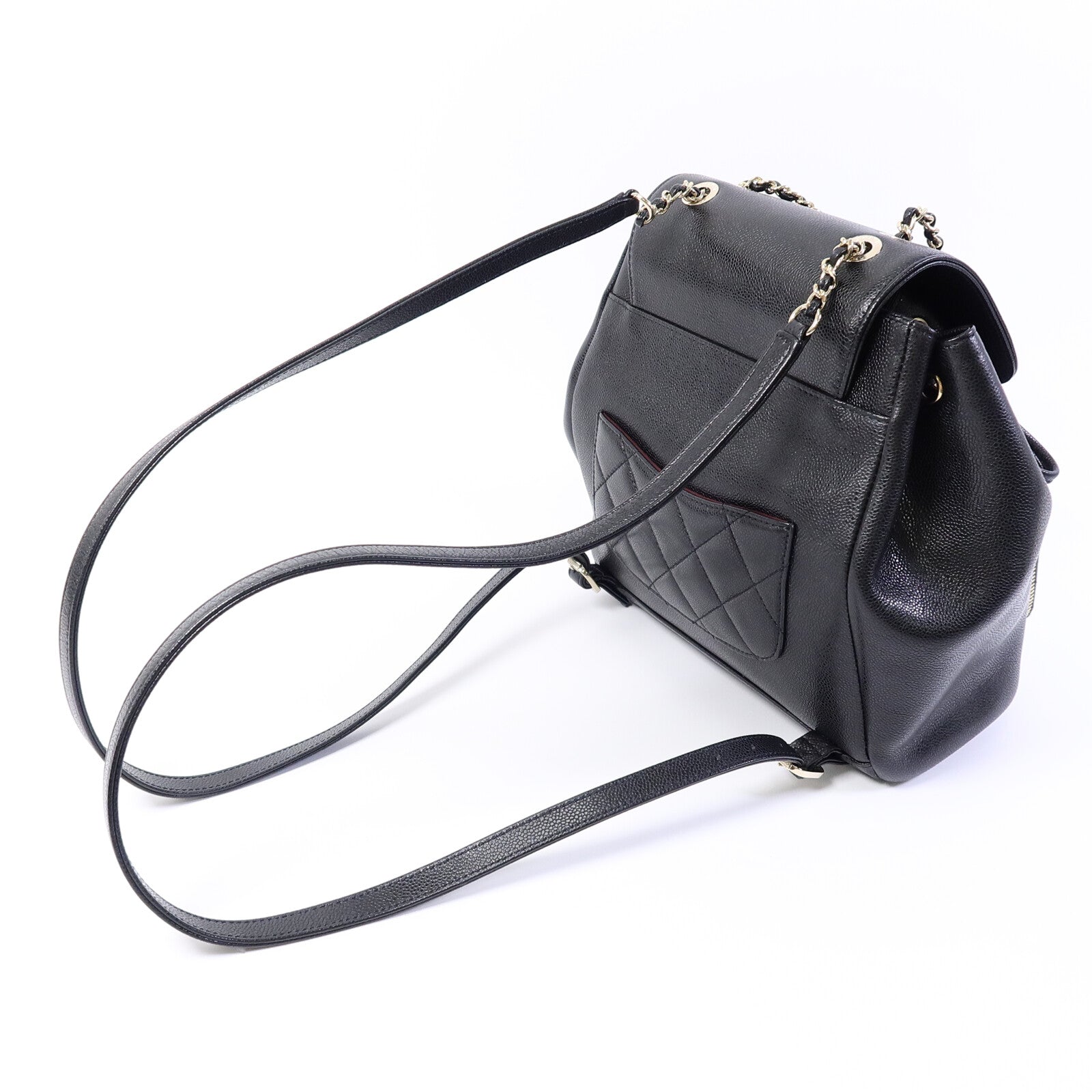 CHANEL 牛皮皮革Business Affinity Backpack背包