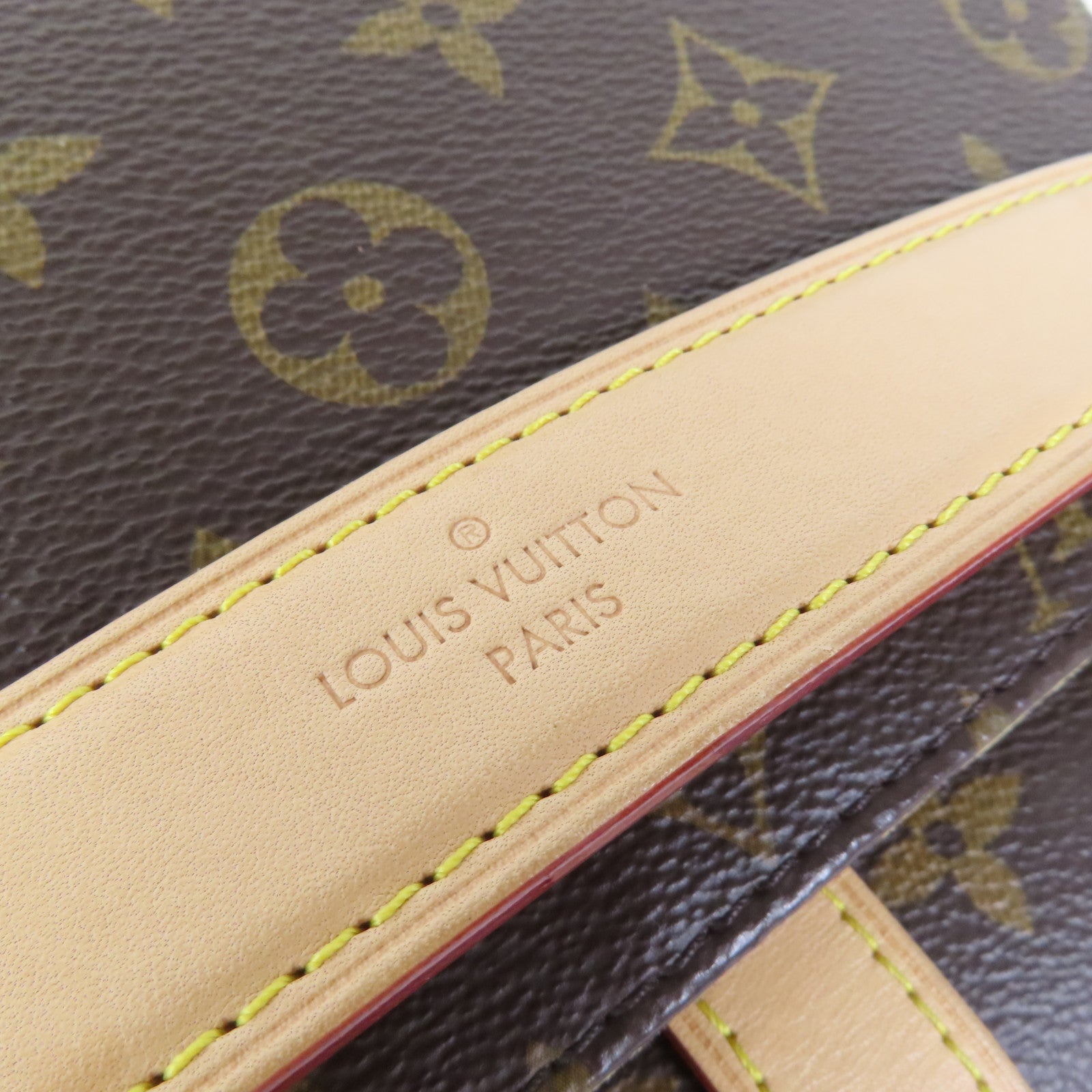 LOUIS VUITTON Monogram Saumur BB金扣手挽肩背兩用袋