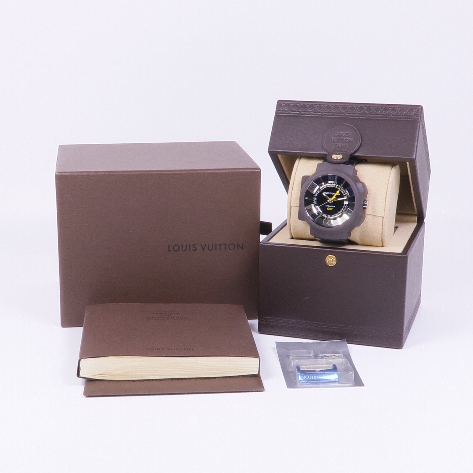 LOUIS VUITTON Tambour GMT Q113K