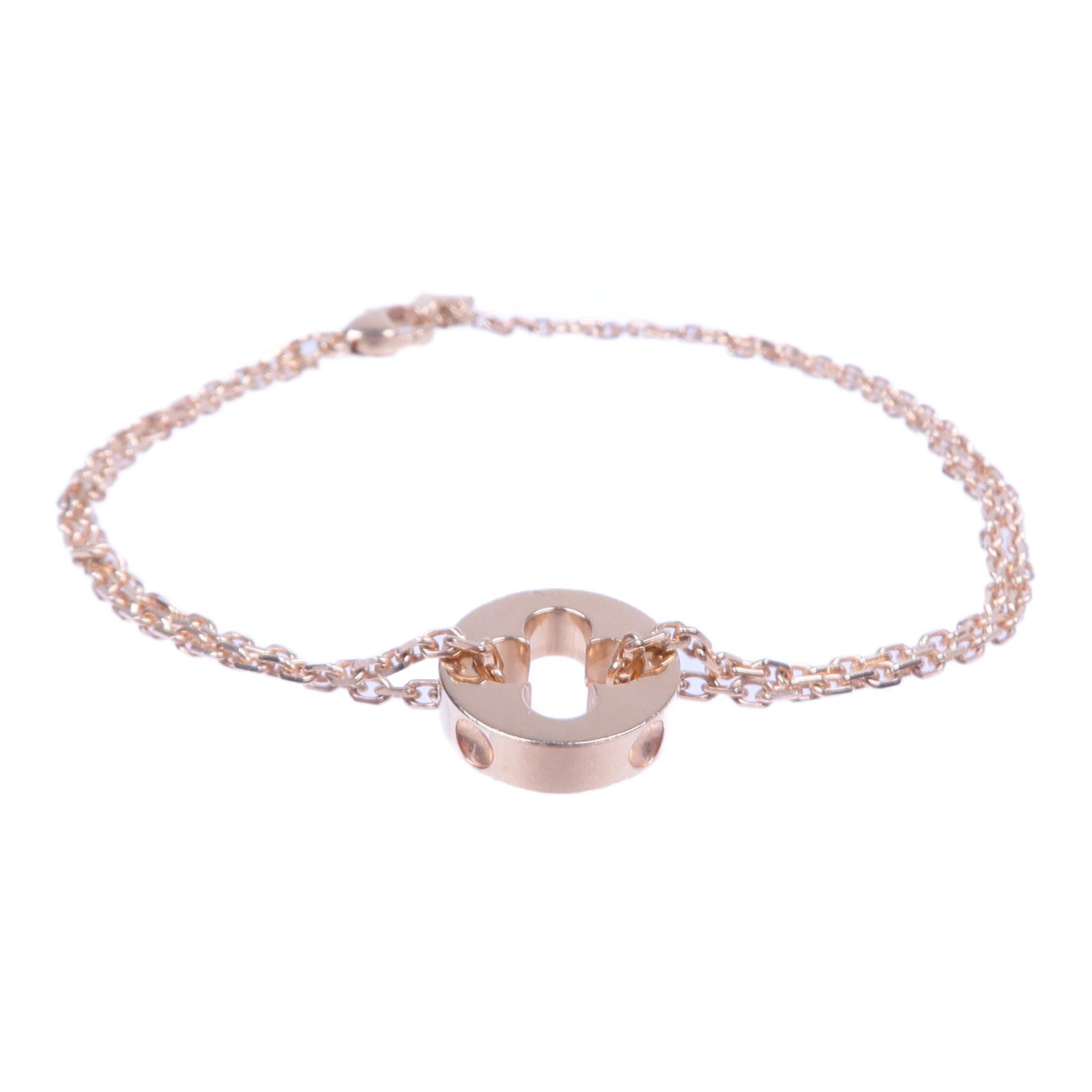 LOUIS VUITTON 18K黃金Empreinte Chain Bracelet手鏈