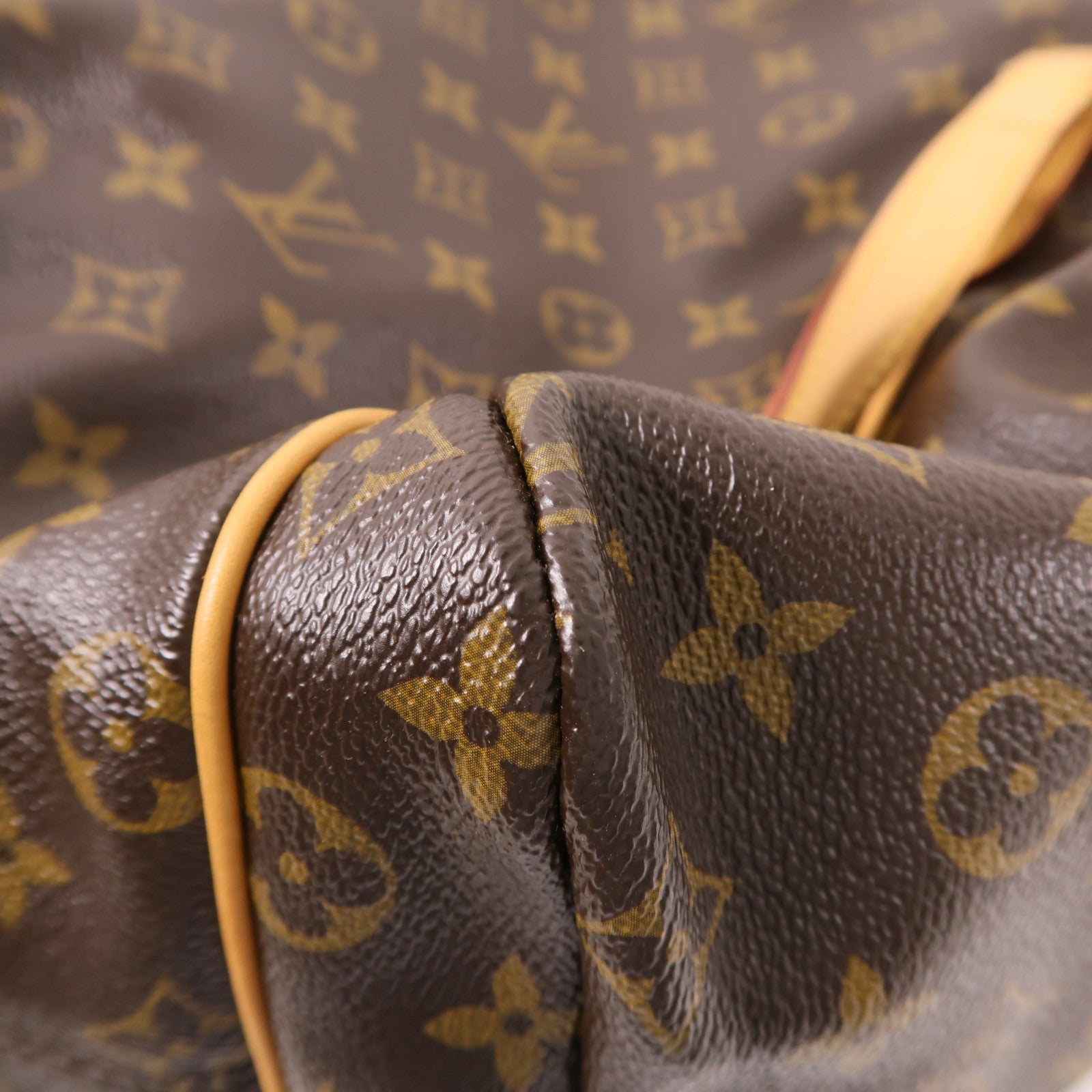 LOUIS VUITTON LV GHW Totally MM Shoulder Tote Bag M56689 Monogram Brown
