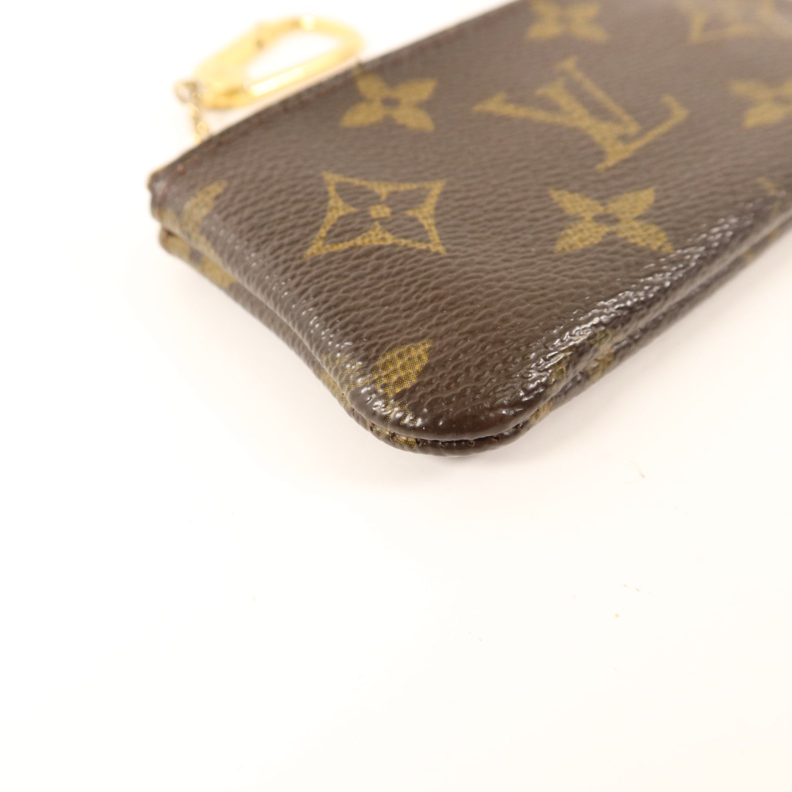 LOUIS VUITTON Monogram Key Pouch金扣鎖匙包