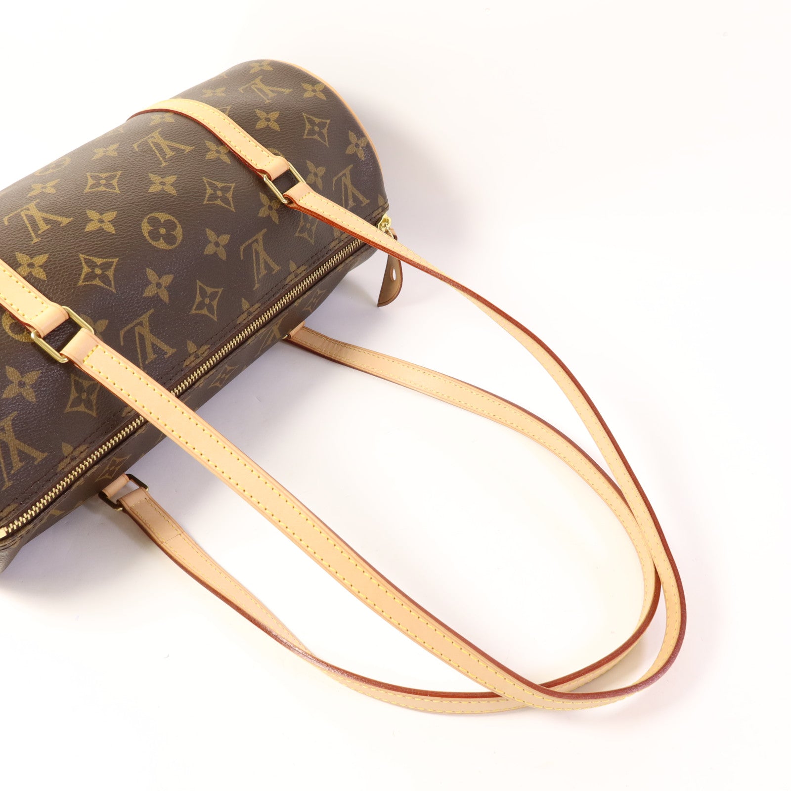 LOUIS VUITTON Monogram Papillon金扣肩背袋