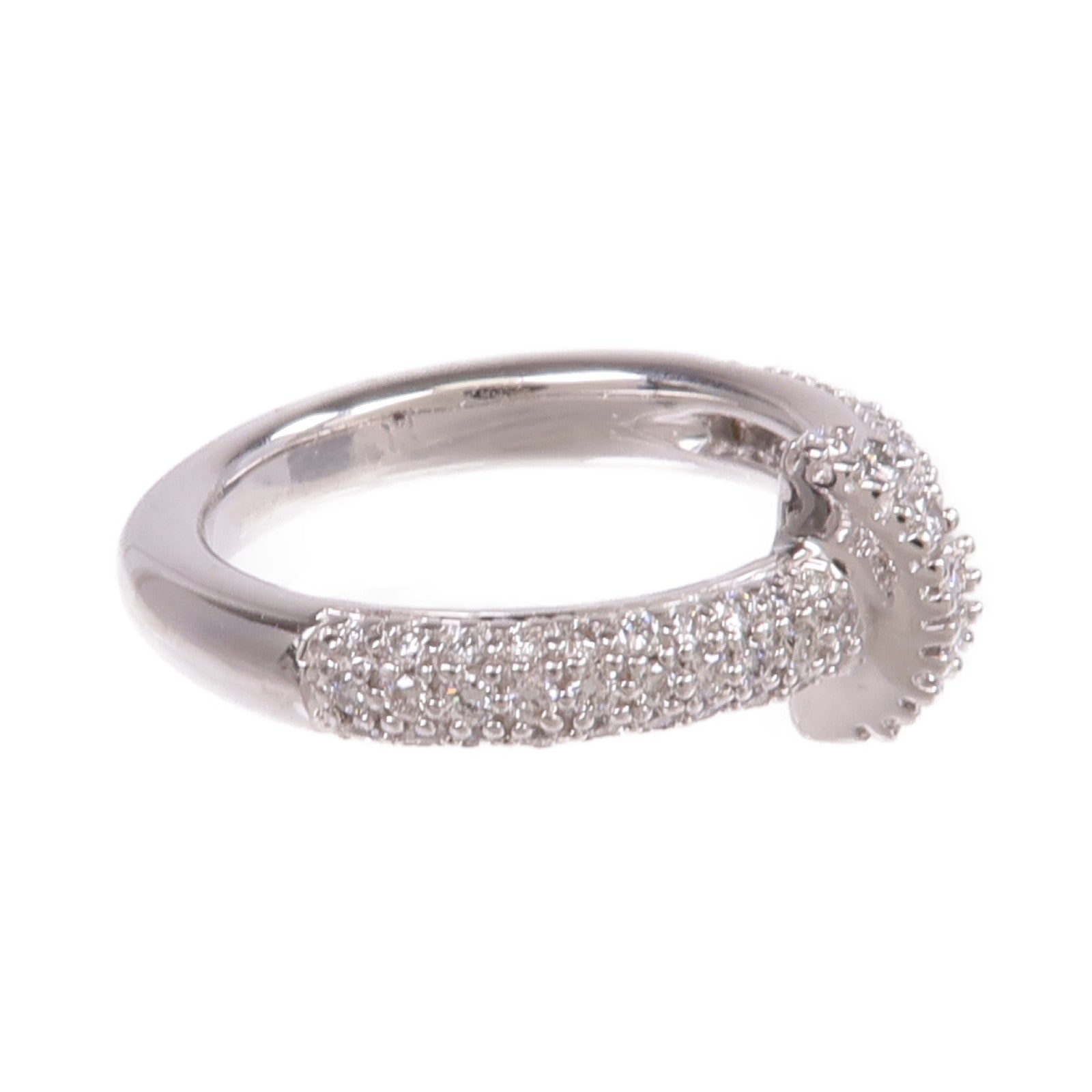 JEWELRY 【激減優惠】18K白金Diamond Ring鑽石戒指US#5