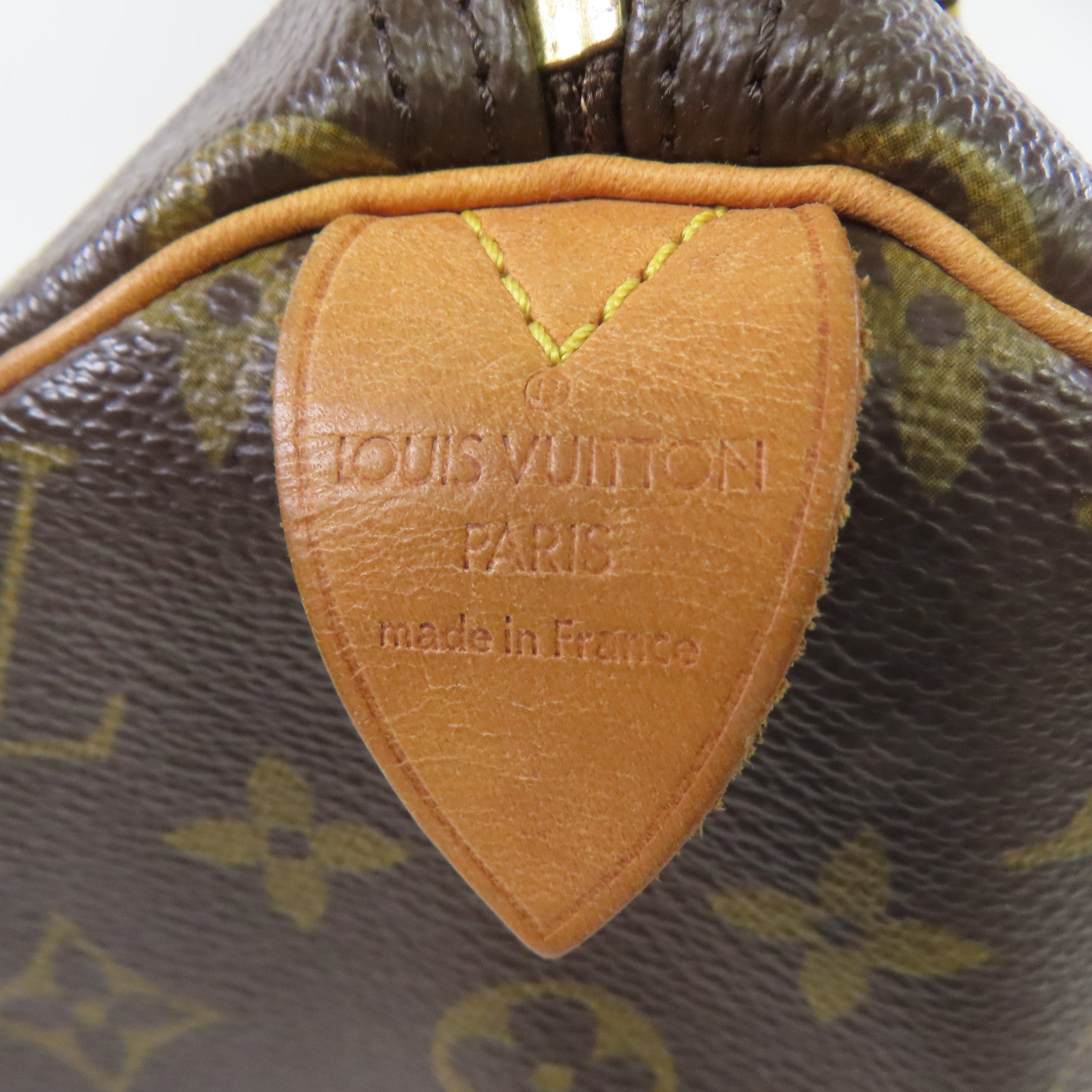 LOUIS VUITTON 【激減優惠】Monogram Speedy 30金扣手挽袋啡色