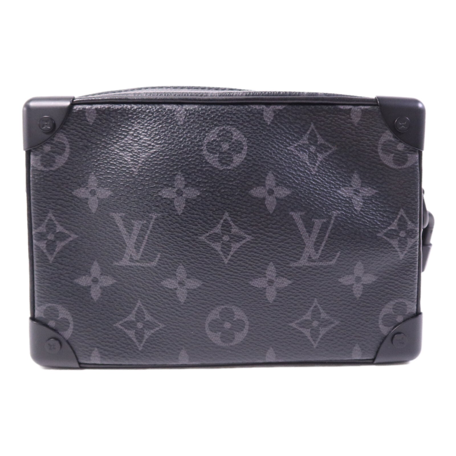 LOUIS VUITTON Monogram Eclipse Mini Soft Trunk肩背袋