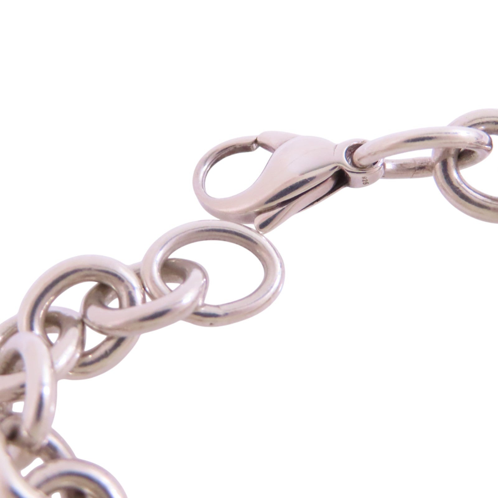 TIFFANY＆CO 925純銀Return To Tiffany Heart Tag Bracelet手鏈