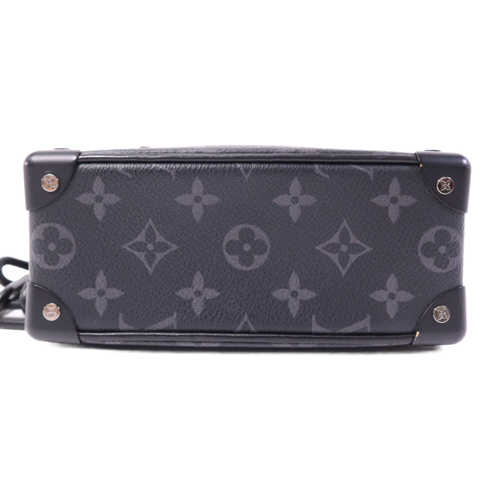 LOUIS VUITTON Monogram Eclipse Mini Soft Trunk肩背袋