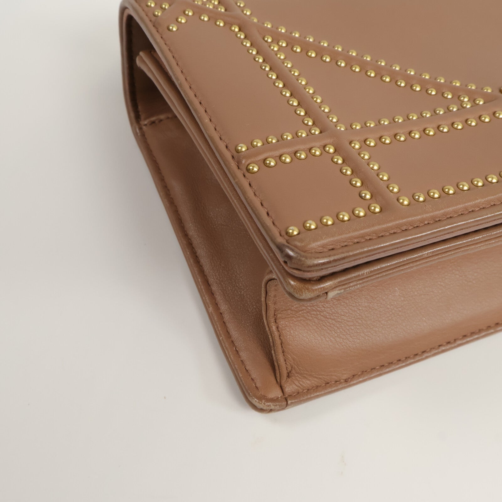 Dior 牛皮皮革Shoulder Bag鏈帶肩背袋