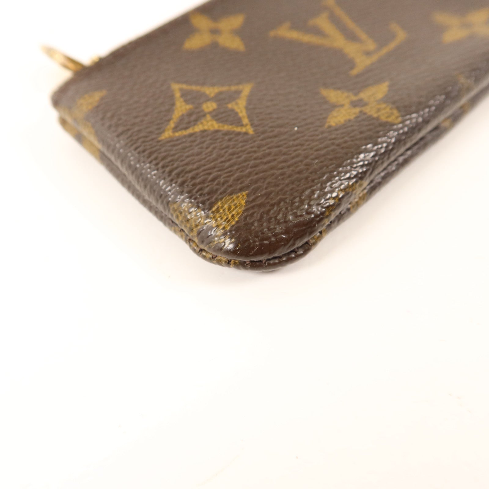 LOUIS VUITTON Monogram Key Pouch金扣鎖匙包