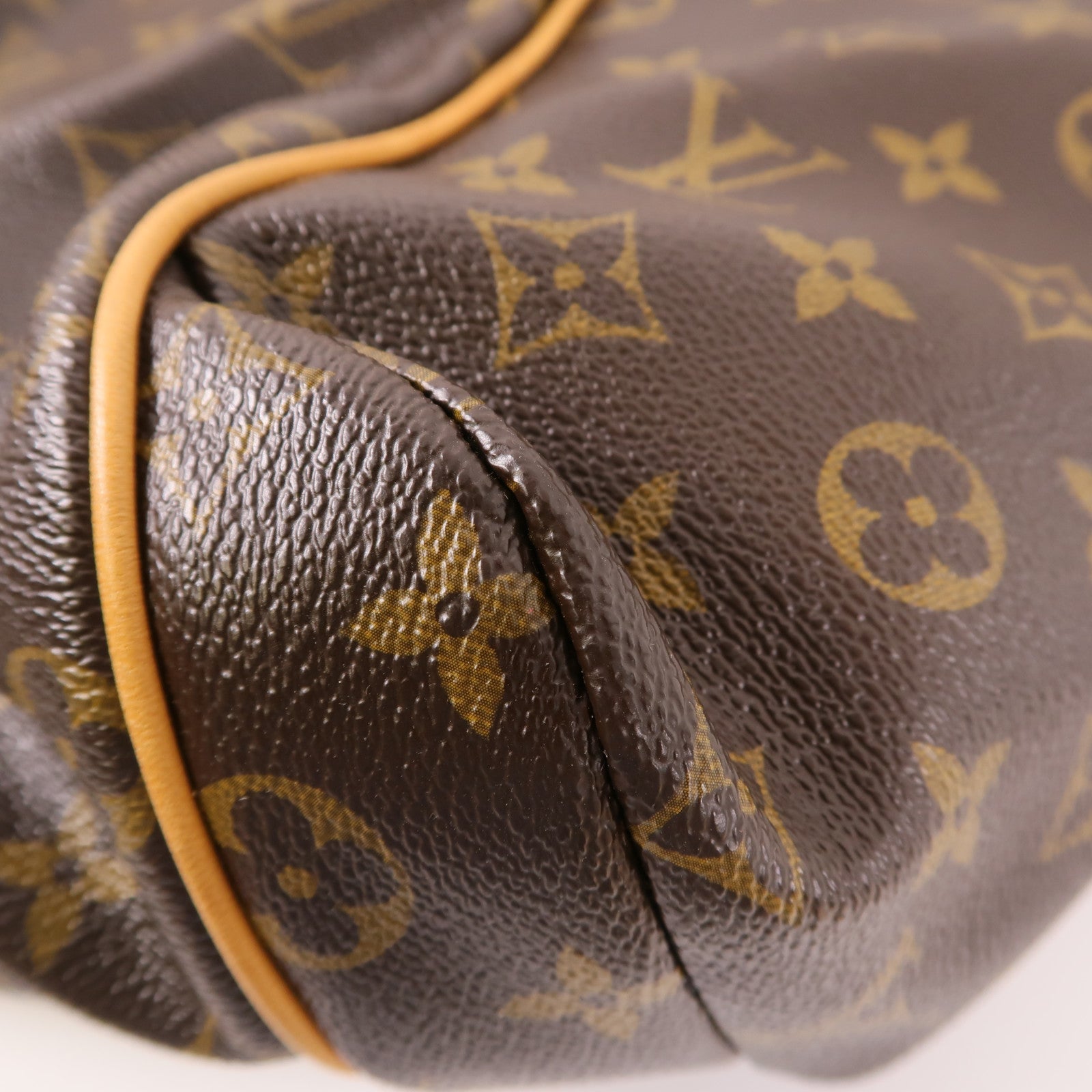 LOUIS VUITTON LV GHW Totally MM Shoulder Tote Bag M56689 Monogram Brown