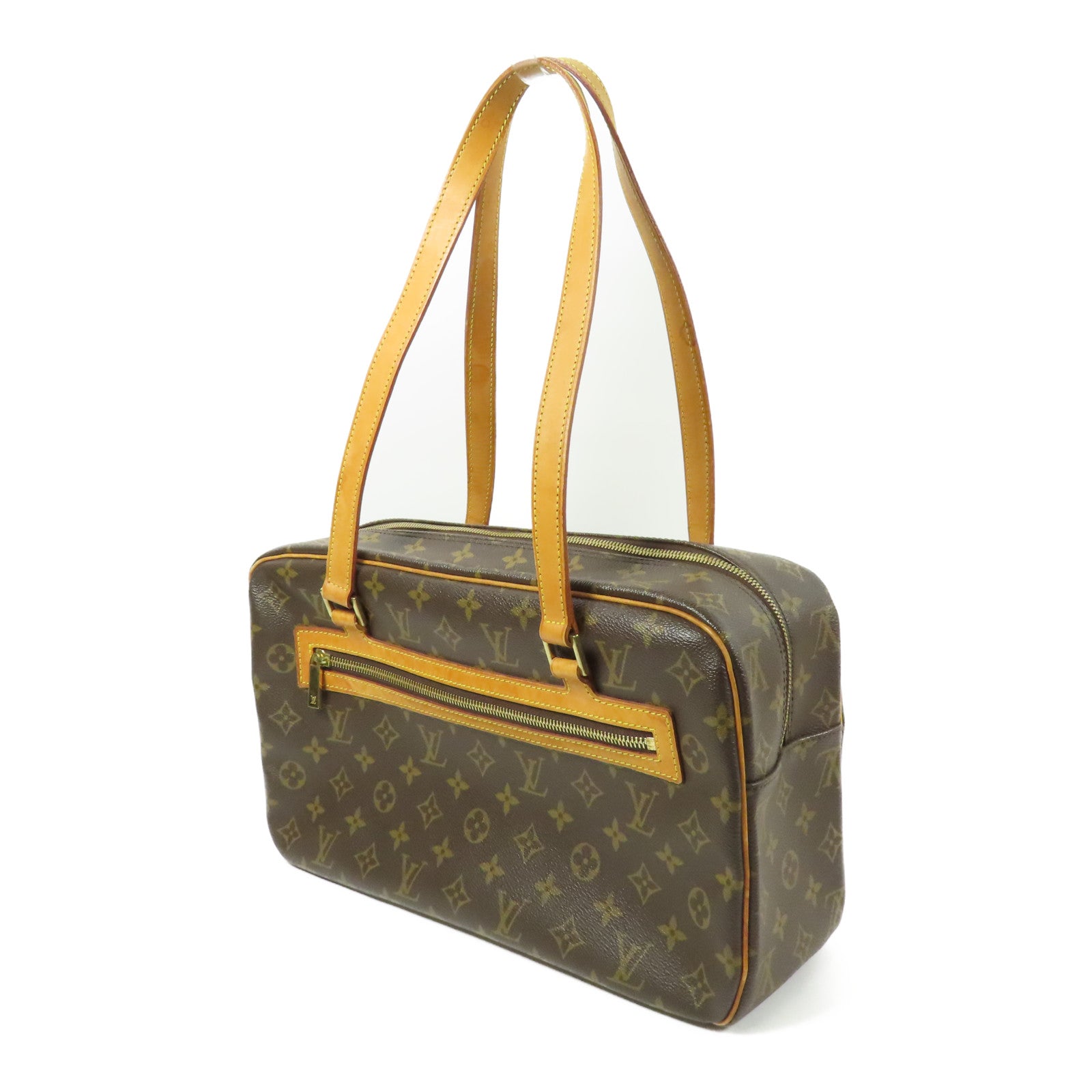 LOUIS VUITTON Monogram Cite GM金扣肩背袋