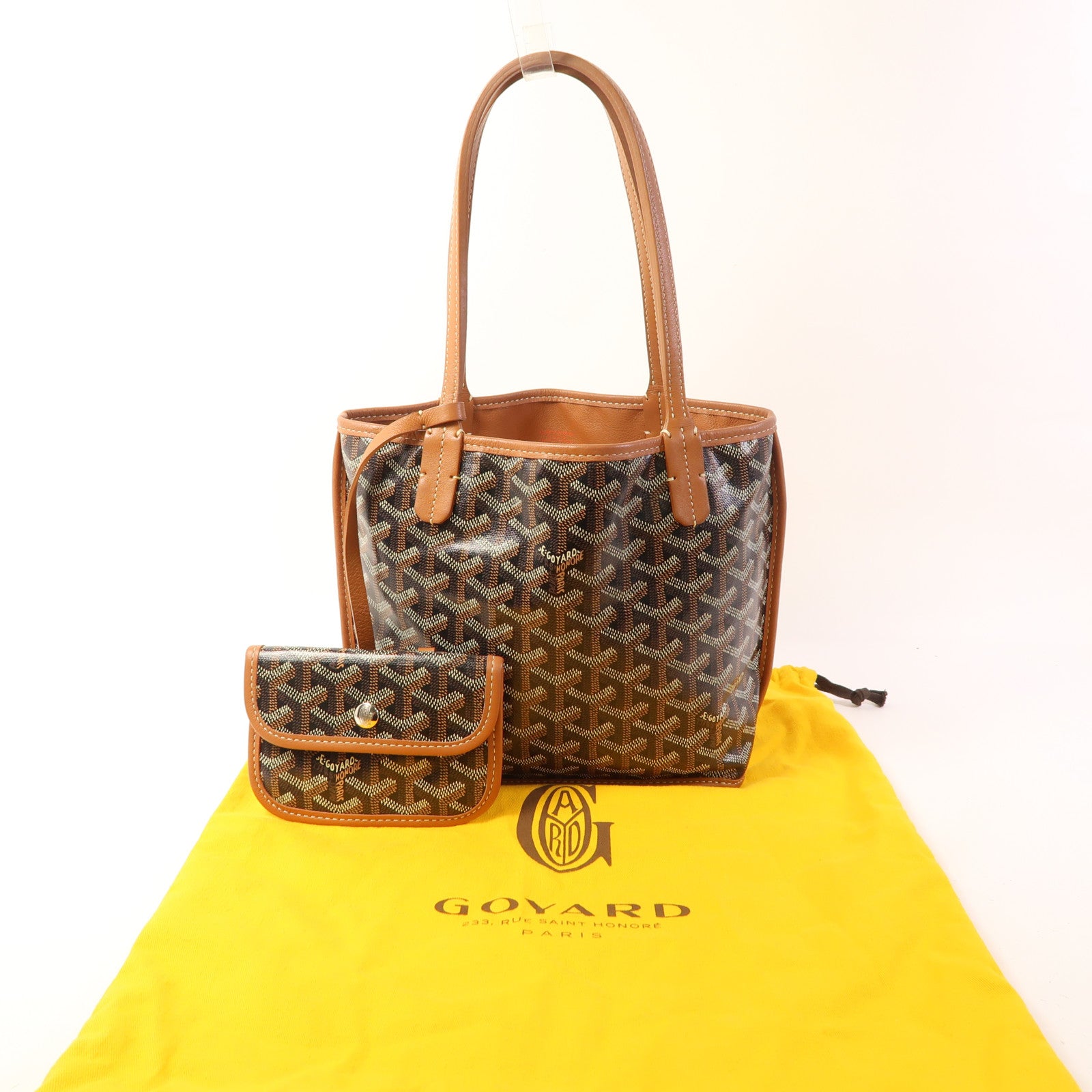 GOYARD 塗層帆布Anjou Mini肩背袋