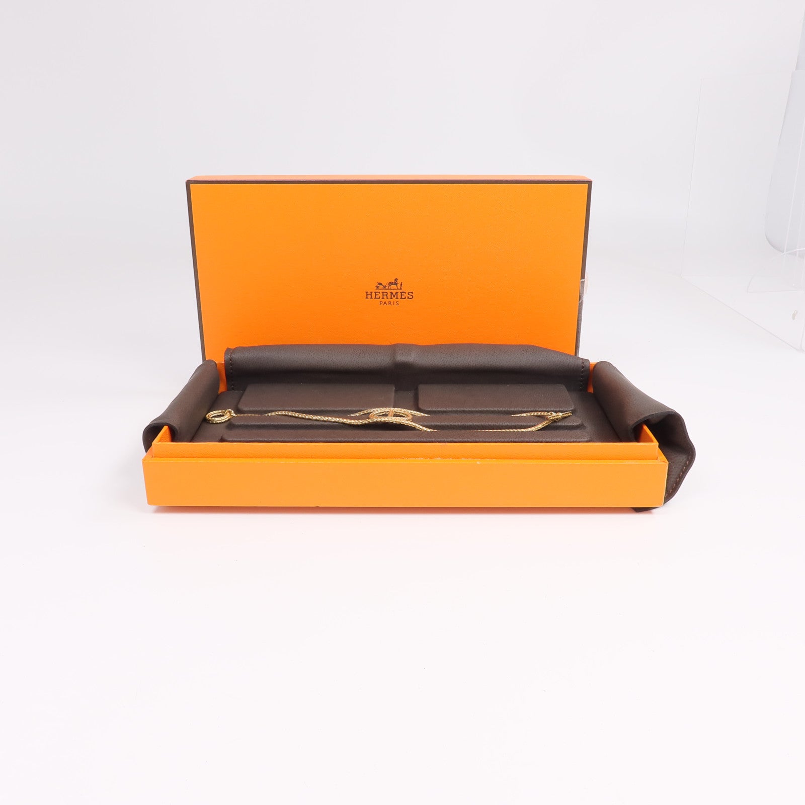 HERMES 18K黃金Chaine D'ancre Danae PM手鏈