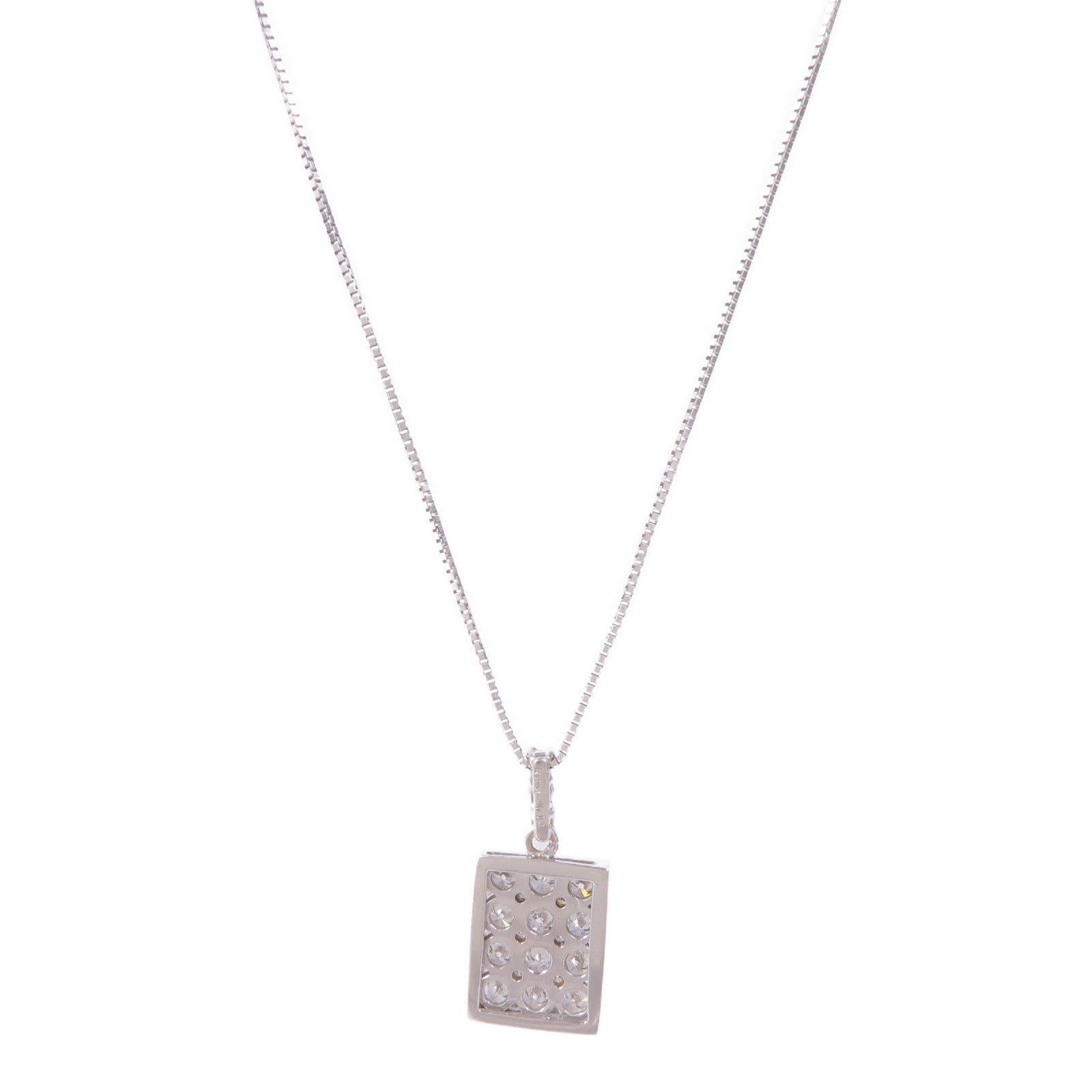 JEWELRY 18K白金Diamond Necklace鑽石項鍊
