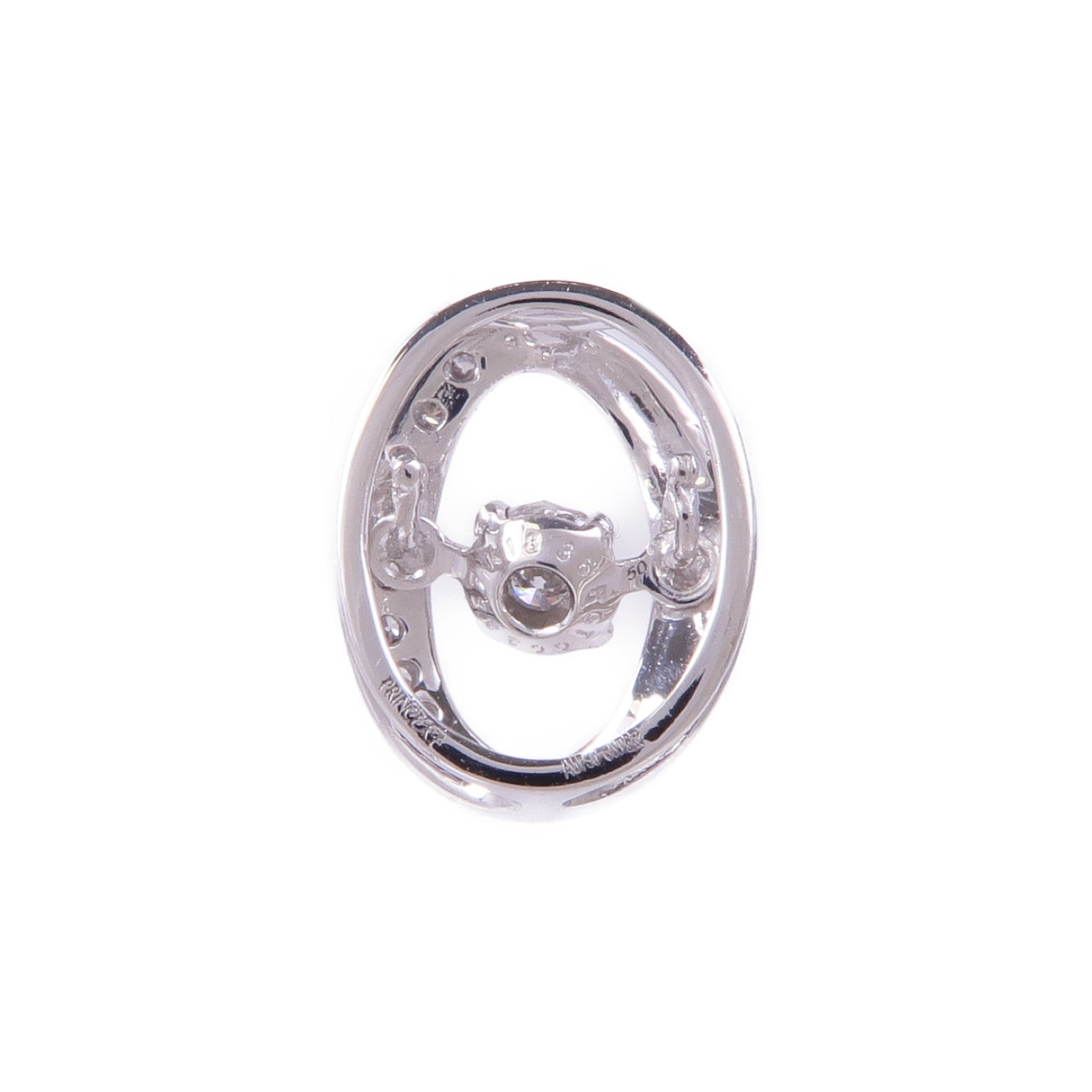JEWELRY 【激減優惠】18K白金Diamond Pendent Top鑽石吊墜