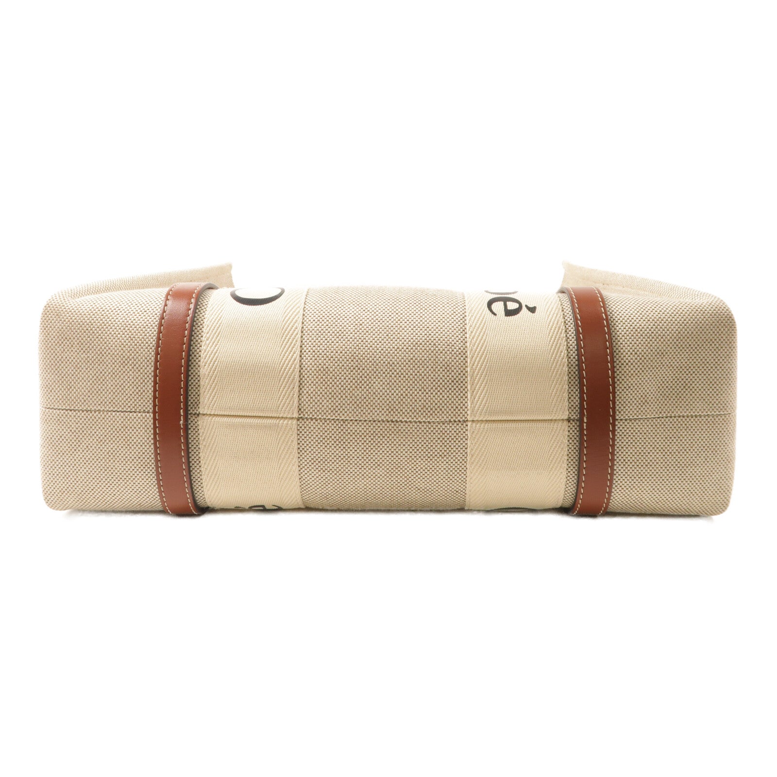 Chloe 帆布Woody Tote Medium手挽袋