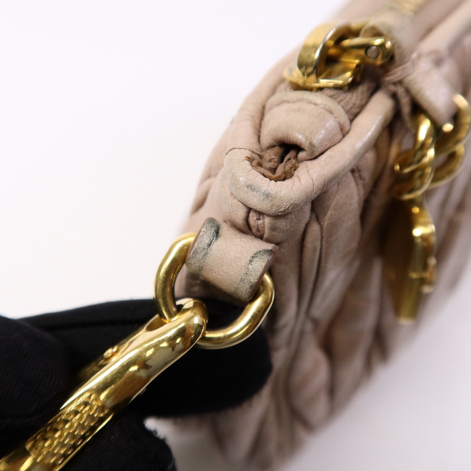 Miu Miu 牛皮皮革Shoulder Bag肩背袋