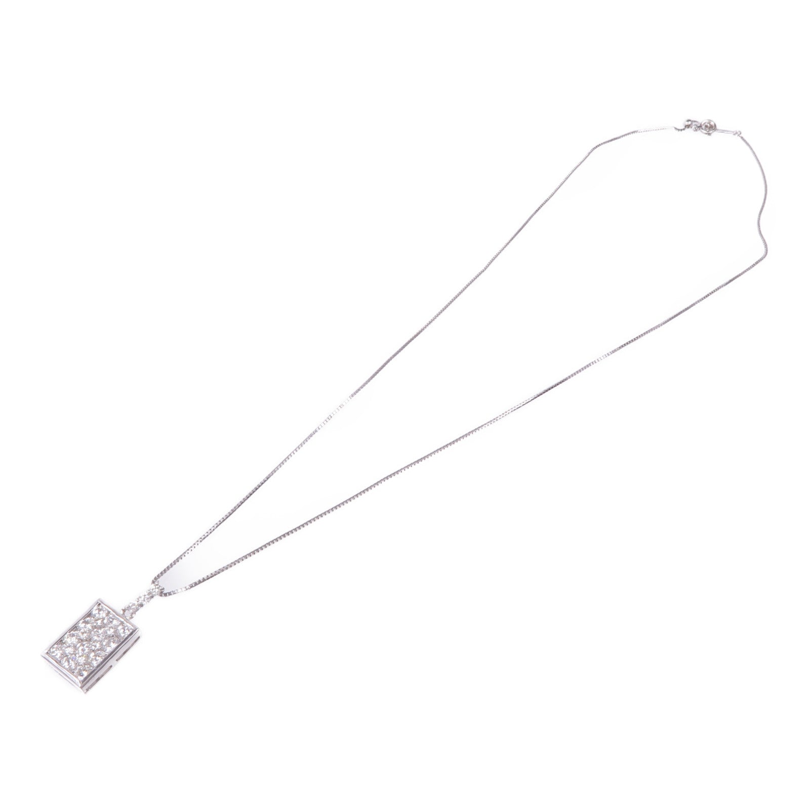 JEWELRY 18K白金Diamond Necklace鑽石項鍊
